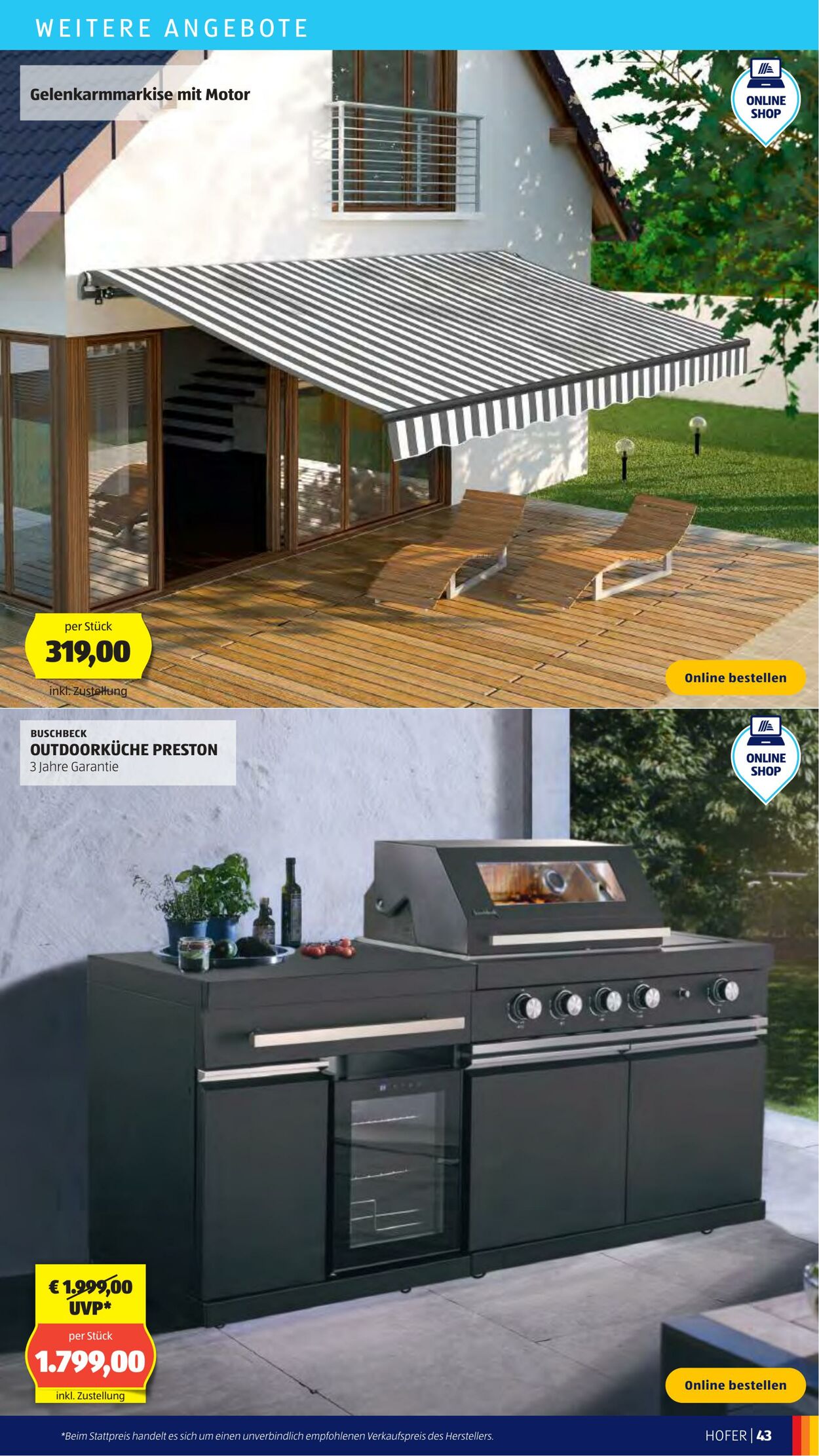 Prospekt Hofer 06.06.2025 - 12.06.2025