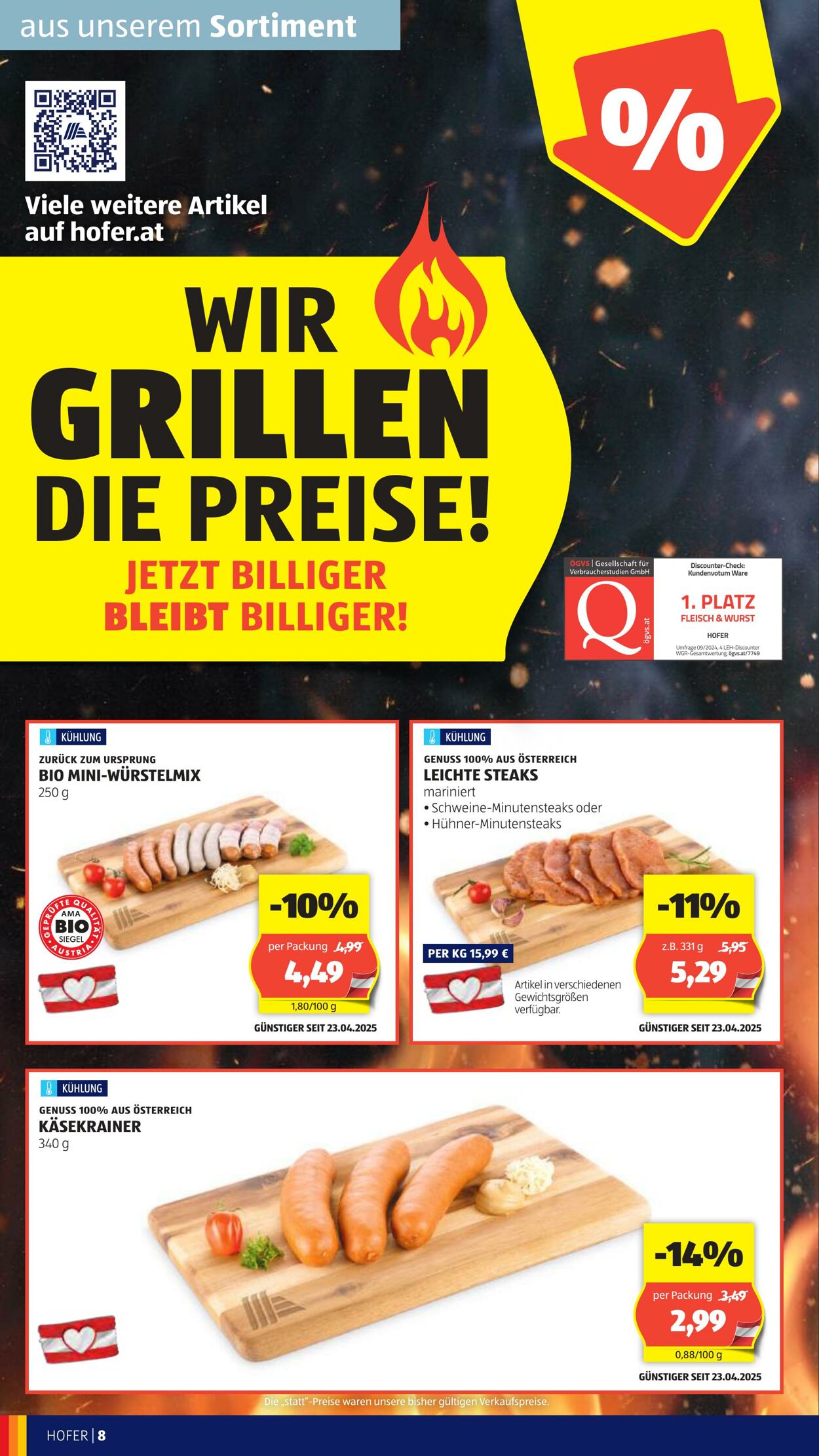 Prospekt Hofer 06.06.2025 - 12.06.2025