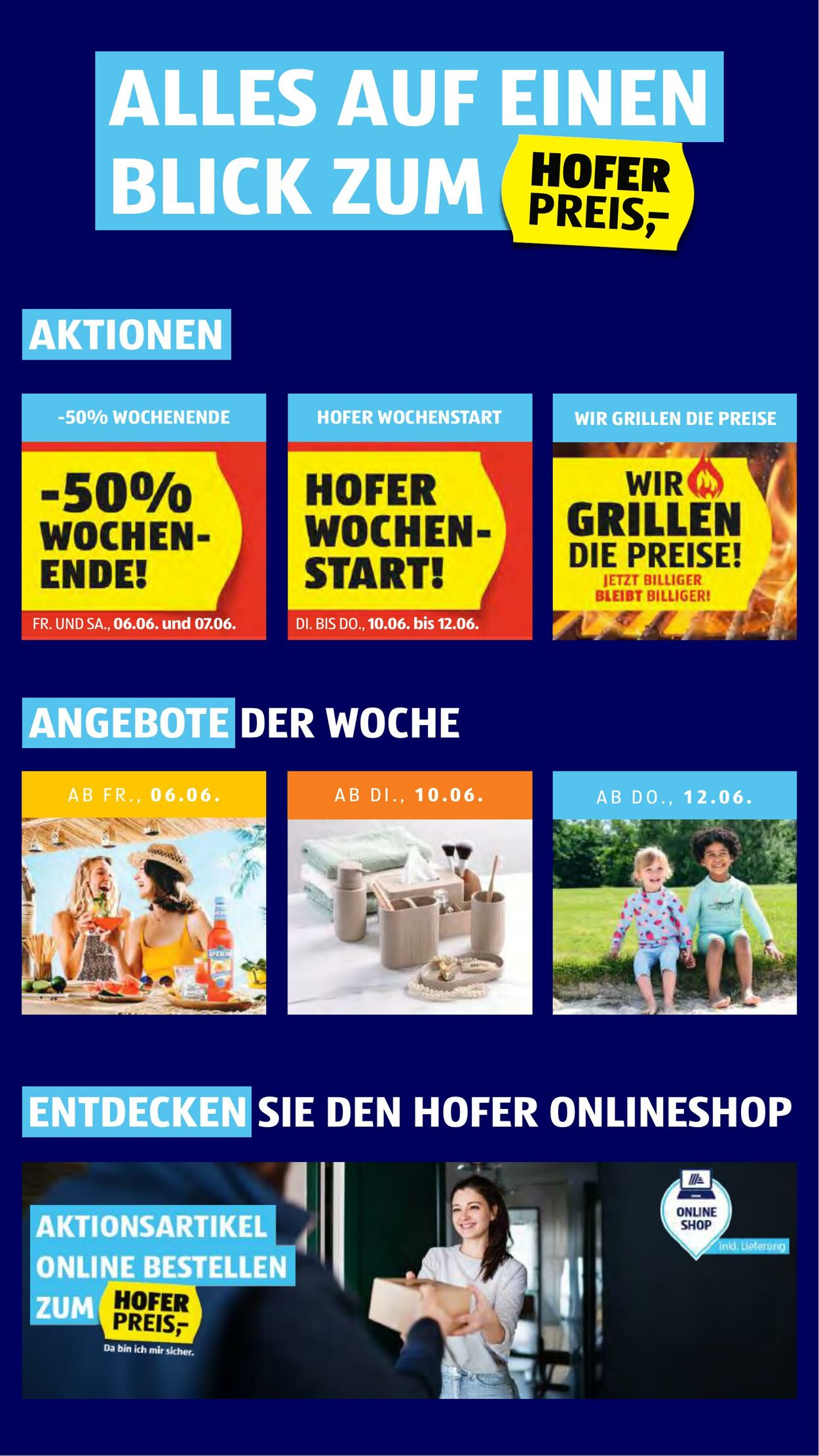 Prospekt Hofer 06.06.2025 - 12.06.2025
