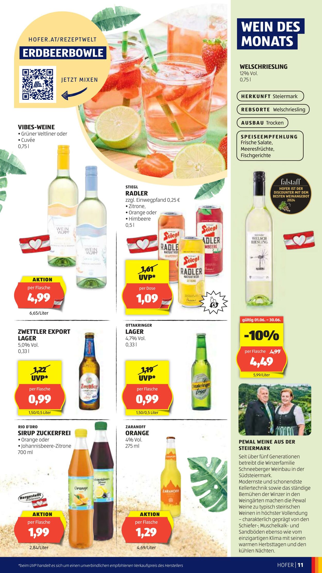 Prospekt Hofer 06.06.2025 - 12.06.2025