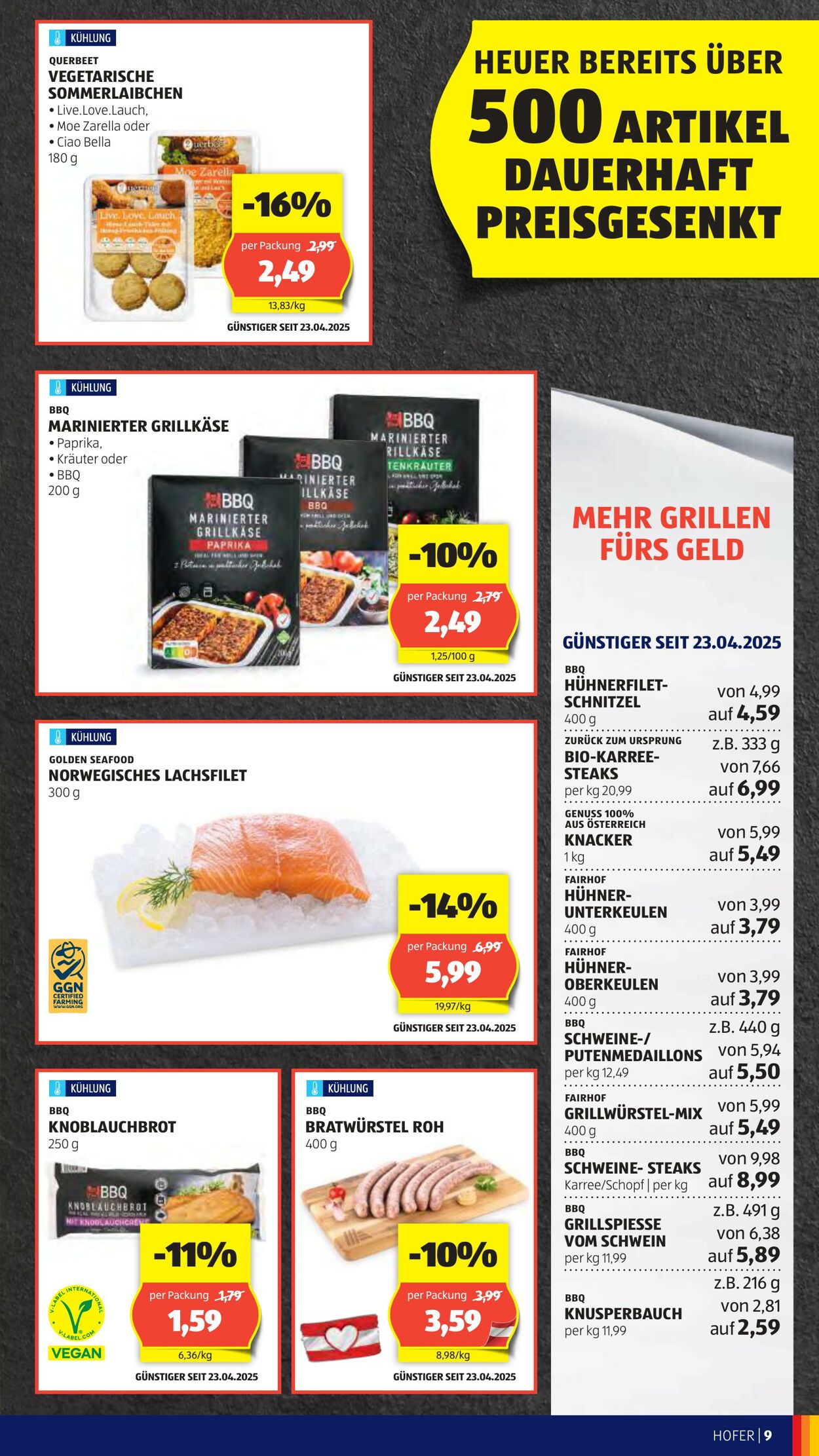 Prospekt Hofer 06.06.2025 - 12.06.2025