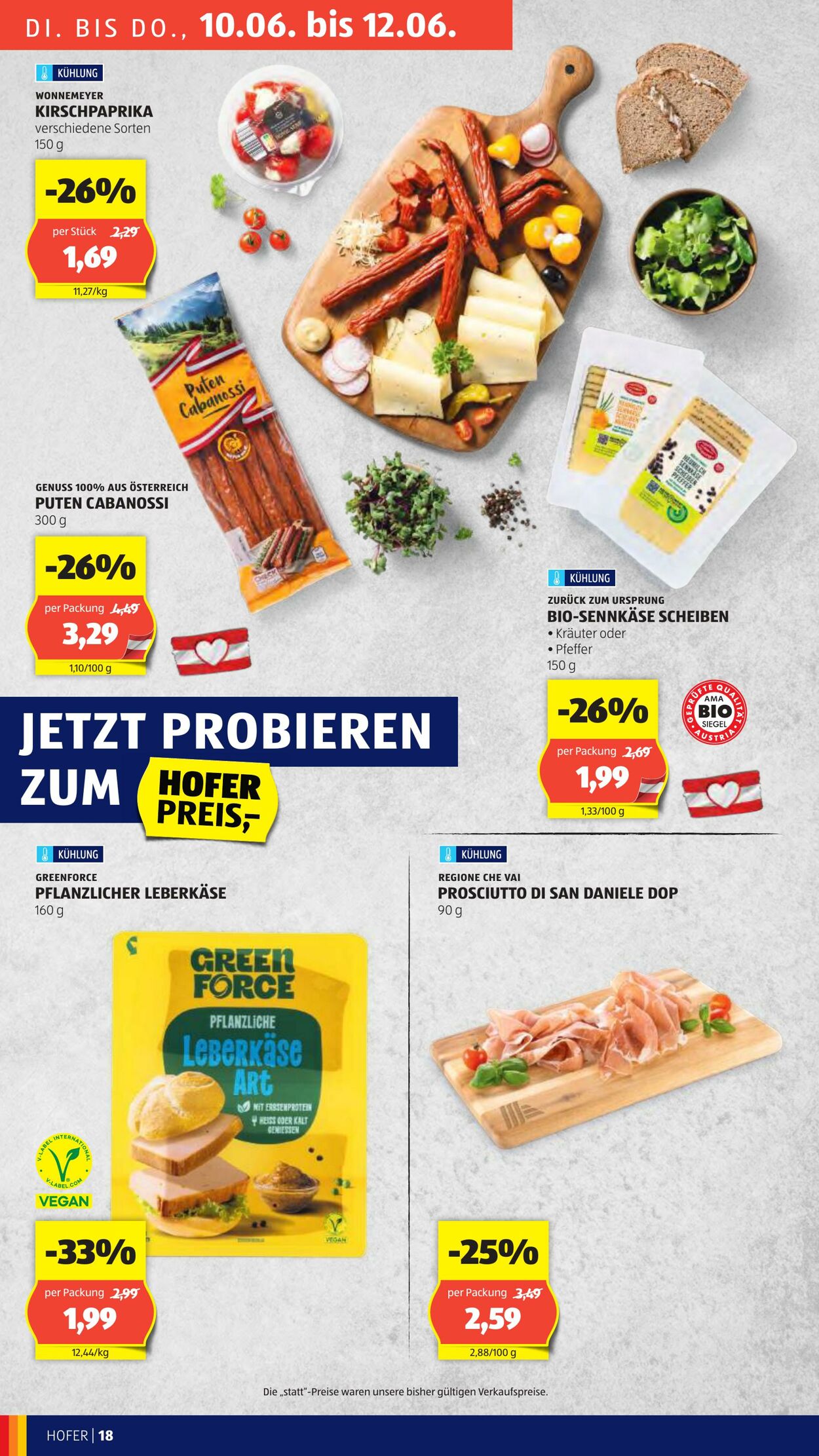 Prospekt Hofer 06.06.2025 - 12.06.2025