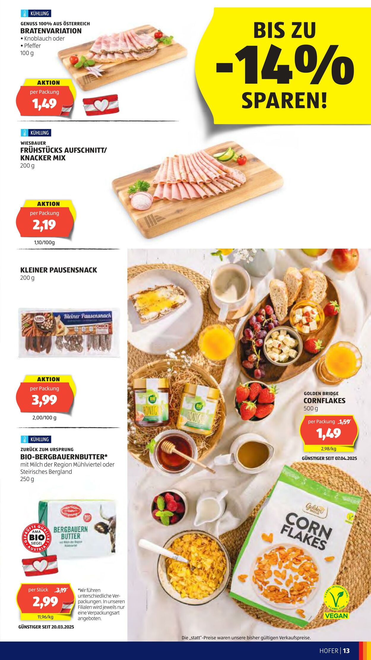 Prospekt Hofer 06.06.2025 - 12.06.2025