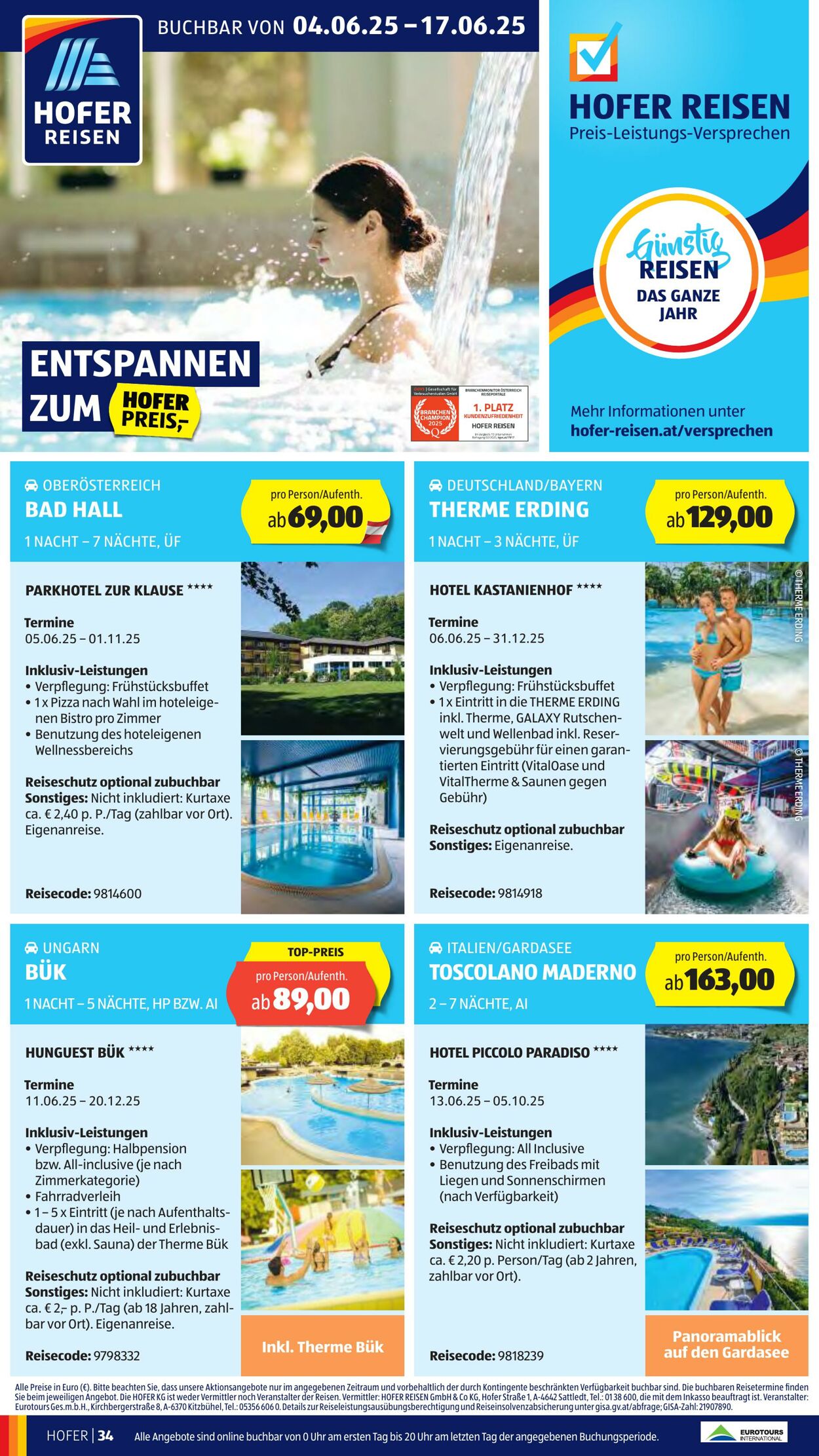 Prospekt Hofer 06.06.2025 - 12.06.2025