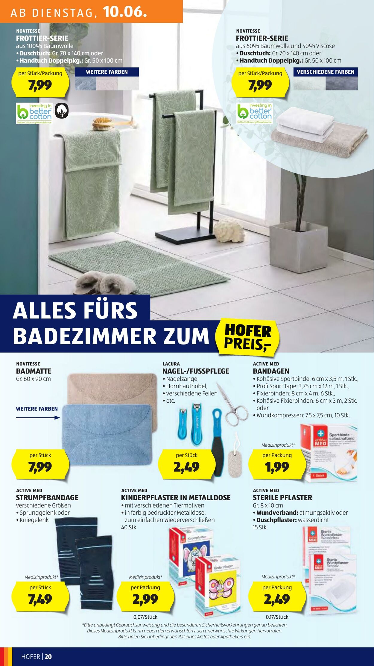 Prospekt Hofer 06.06.2025 - 12.06.2025