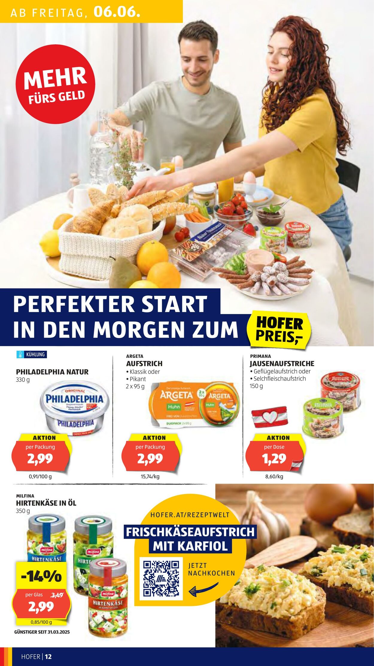 Prospekt Hofer 06.06.2025 - 12.06.2025