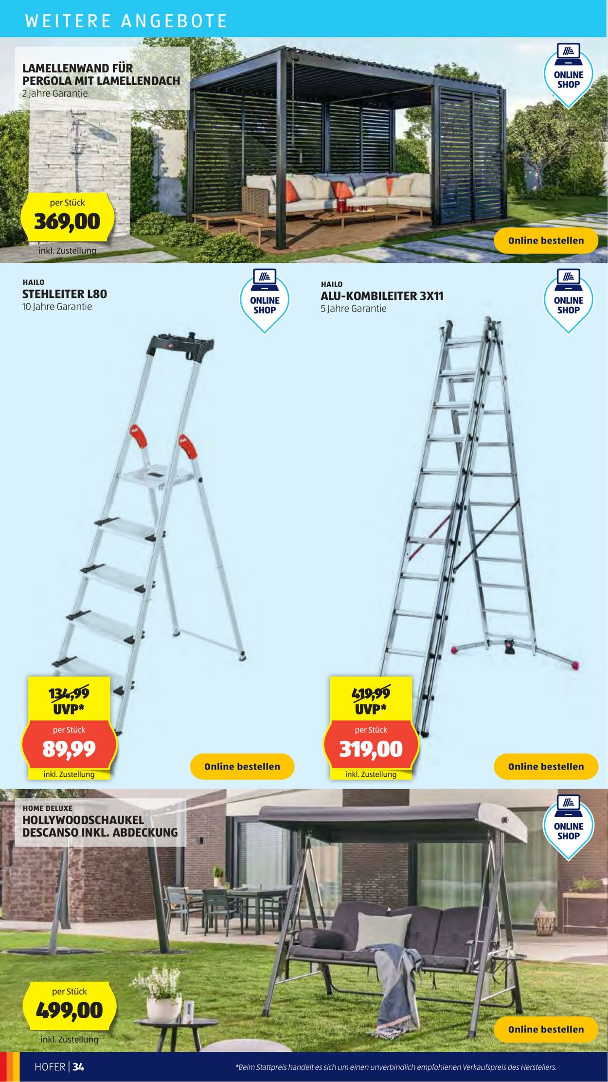 Prospekt Hofer 09.05.2025 - 15.05.2025