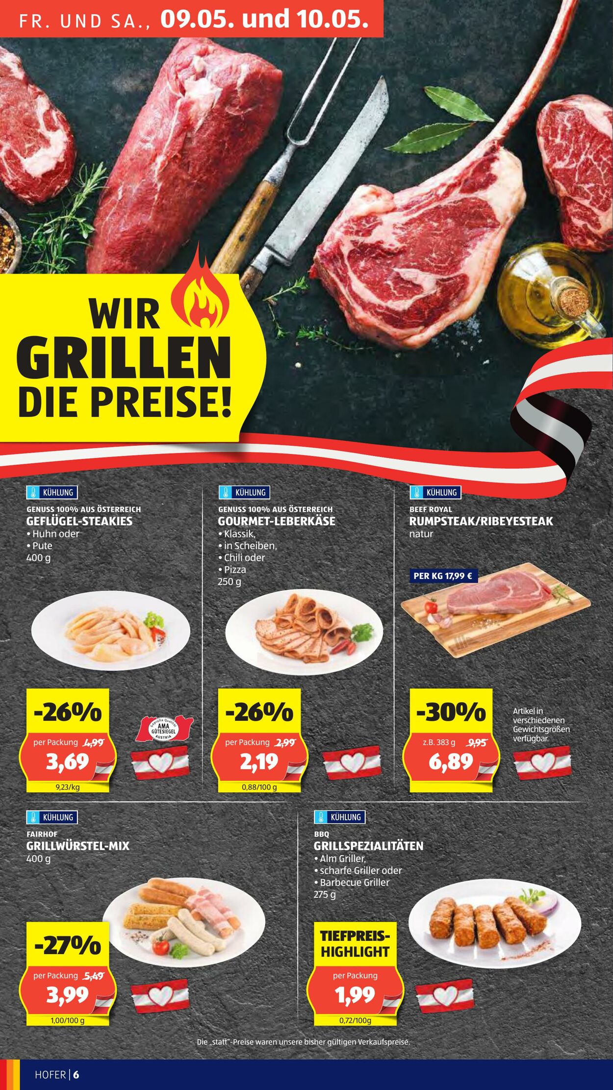 Prospekt Hofer 09.05.2025 - 15.05.2025
