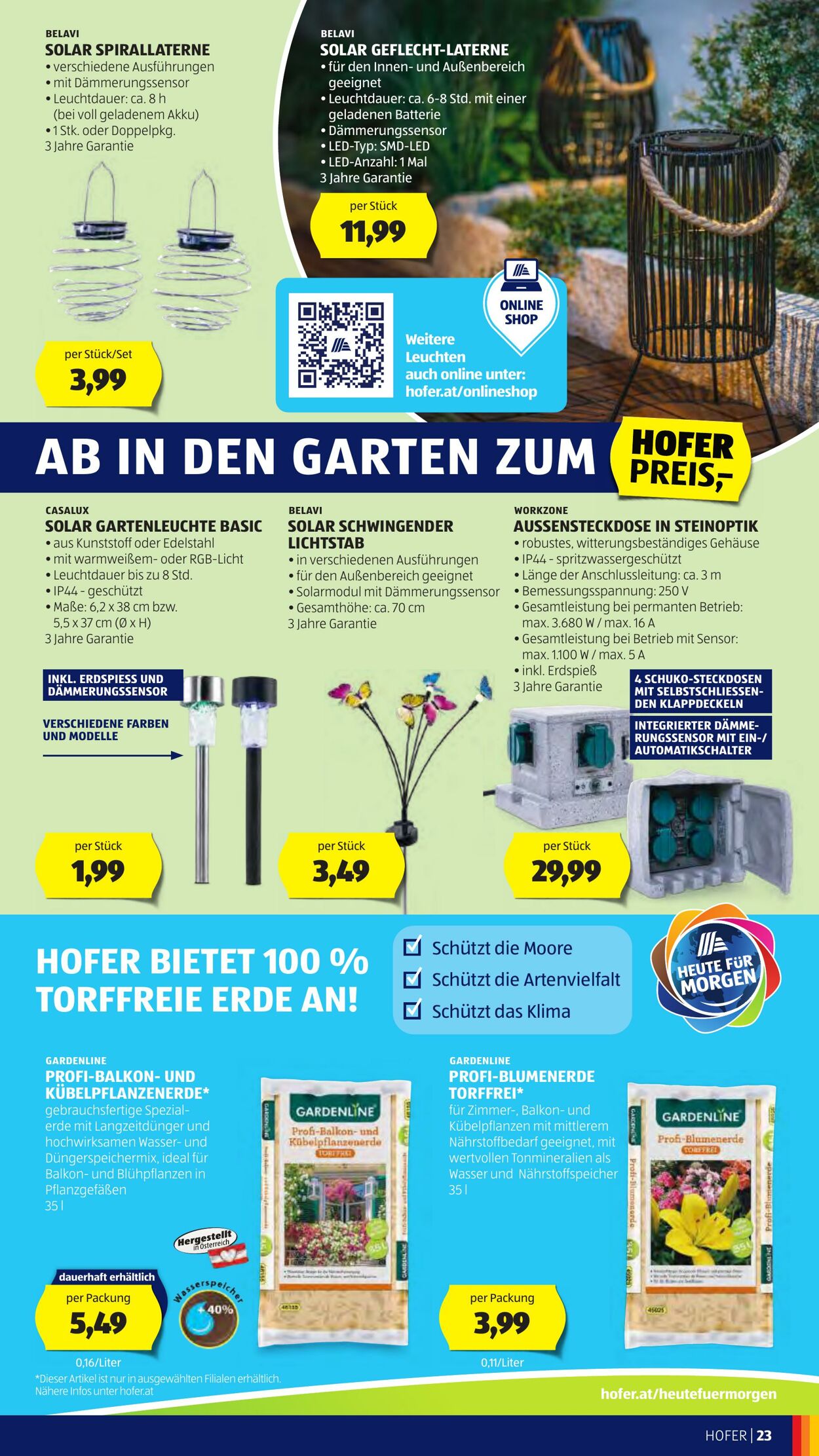 Prospekt Hofer 09.05.2025 - 15.05.2025