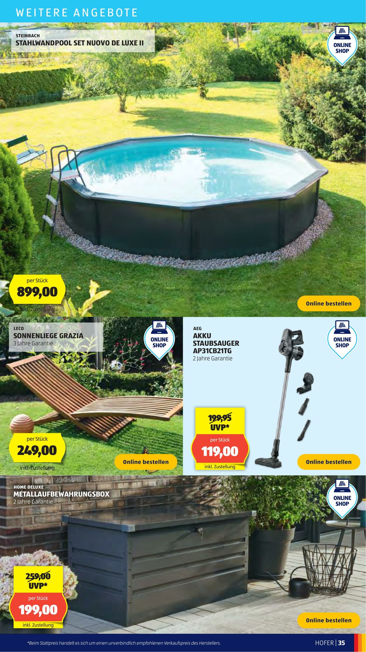 Prospekt Hofer 09.05.2025 - 15.05.2025