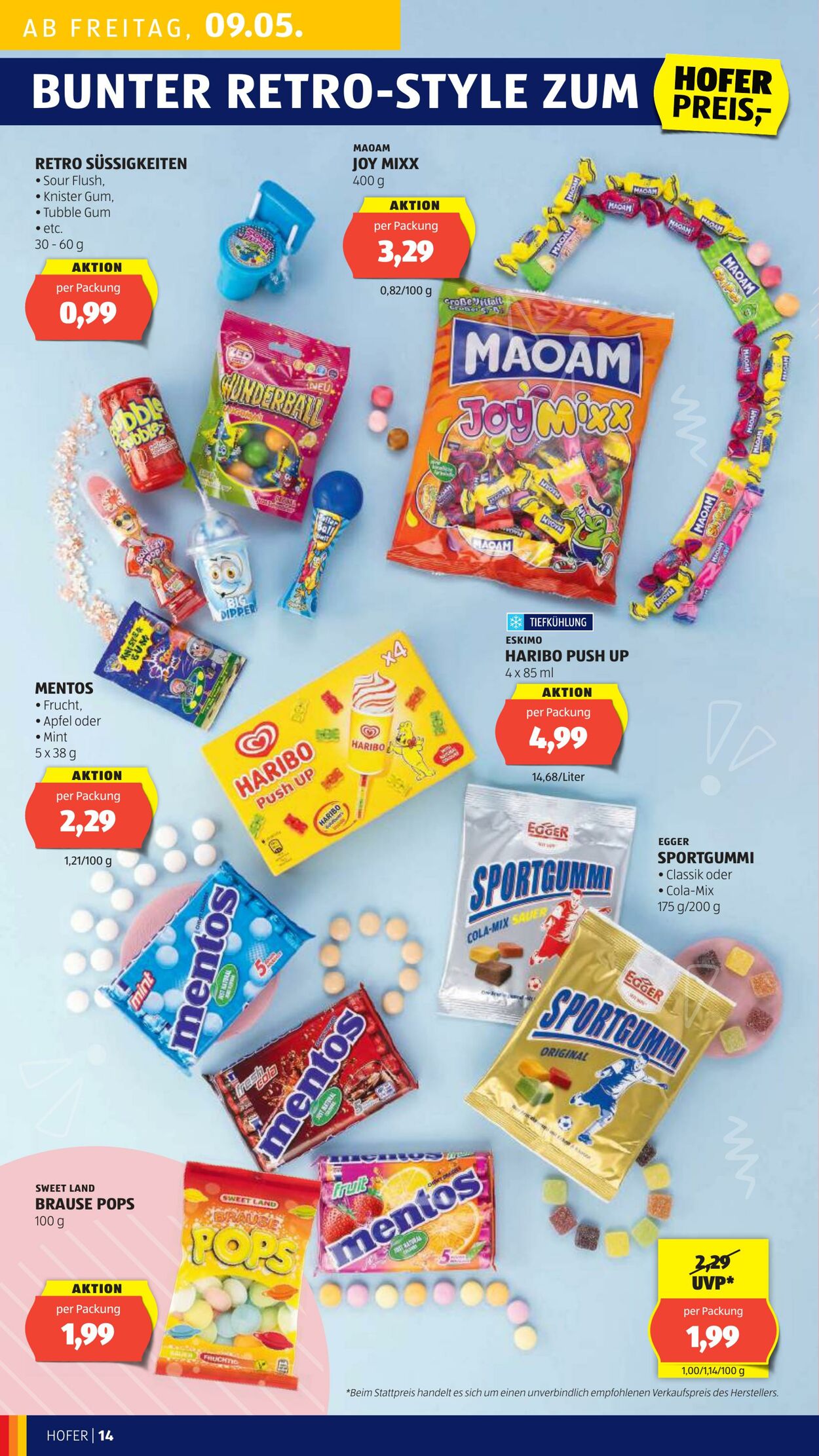 Prospekt Hofer 09.05.2025 - 15.05.2025