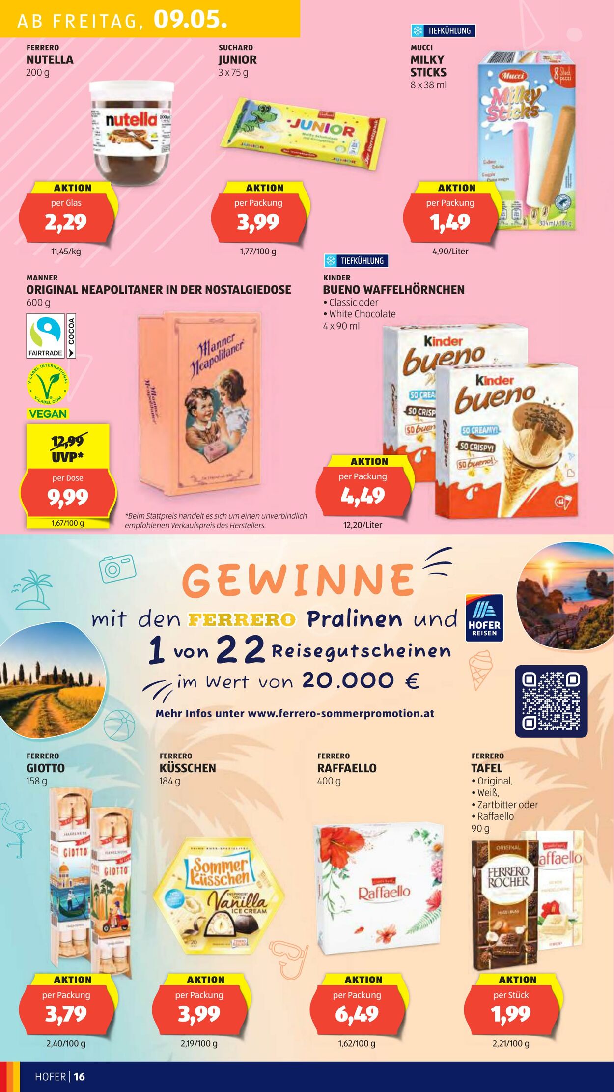 Prospekt Hofer 09.05.2025 - 15.05.2025