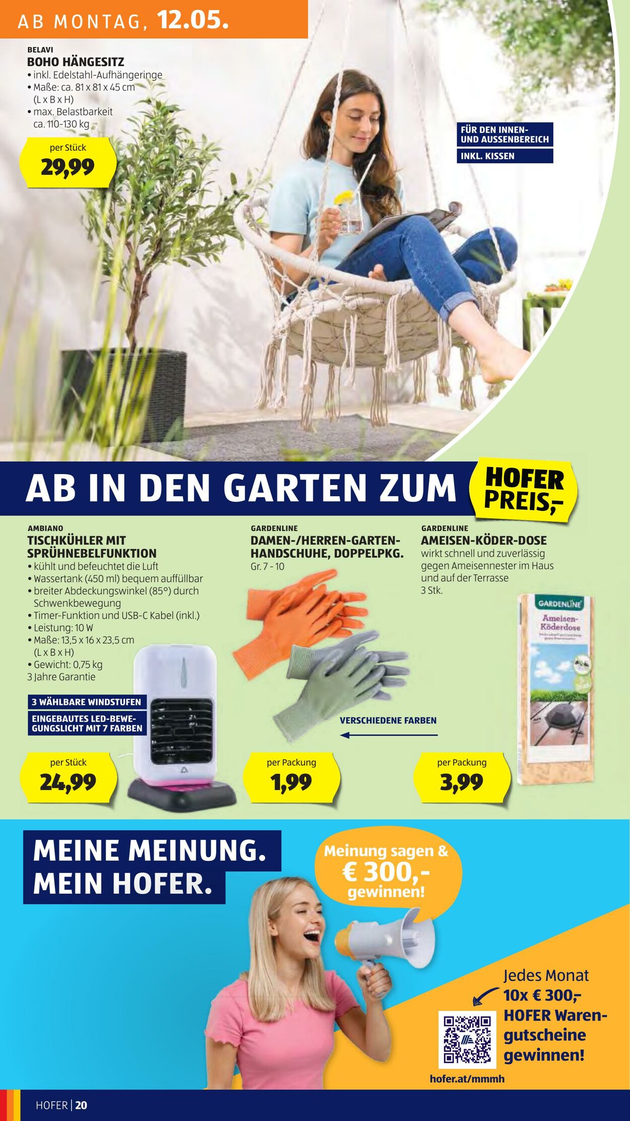 Prospekt Hofer 09.05.2025 - 15.05.2025