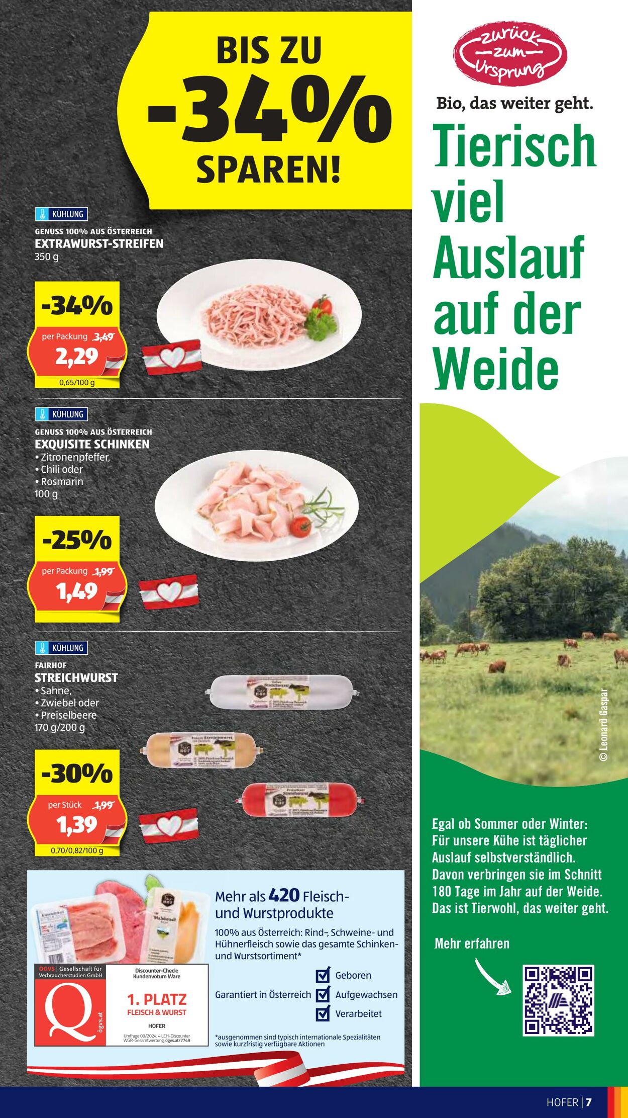 Prospekt Hofer 09.05.2025 - 15.05.2025