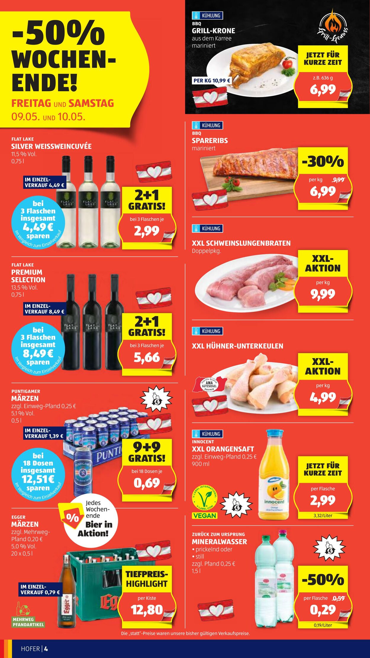 Prospekt Hofer 09.05.2025 - 15.05.2025