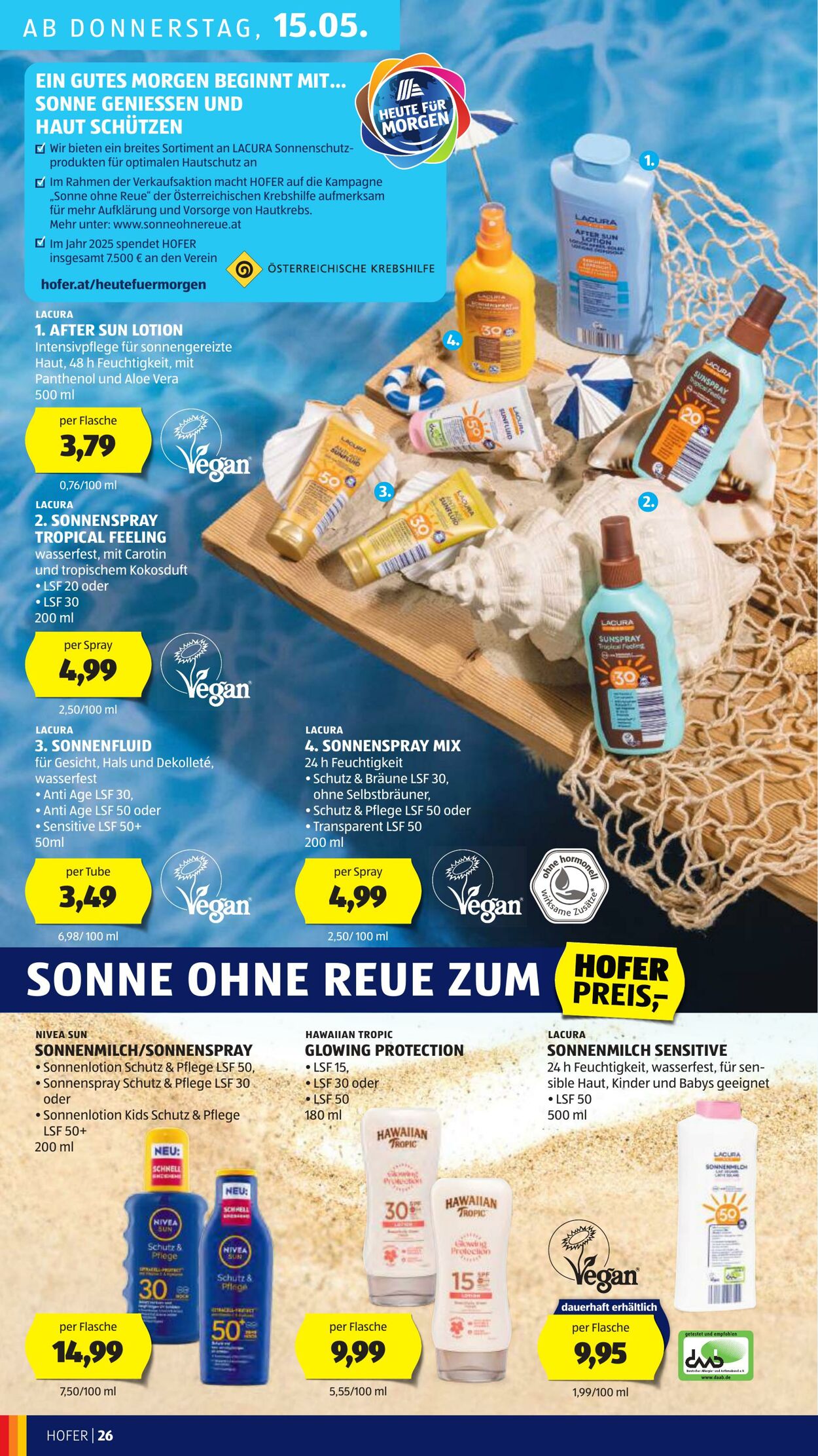 Prospekt Hofer 09.05.2025 - 15.05.2025