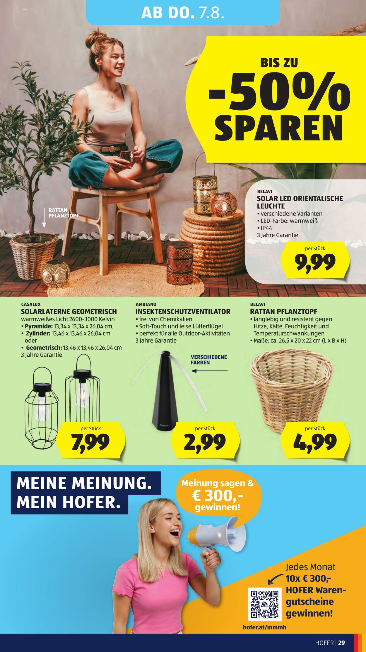 Prospekt Hofer 01.08.2025 - 07.08.2025