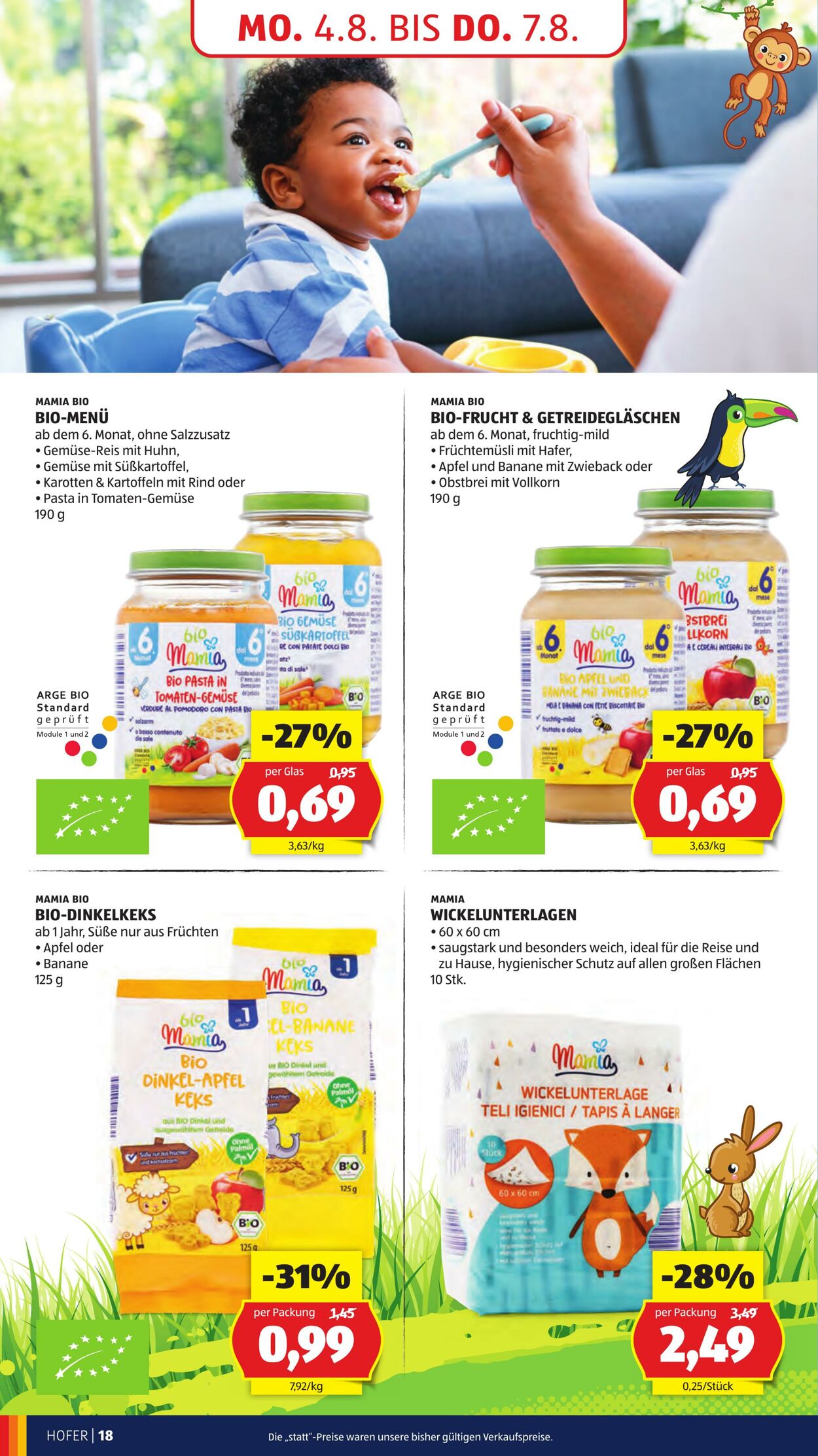 Prospekt Hofer 01.08.2025 - 07.08.2025