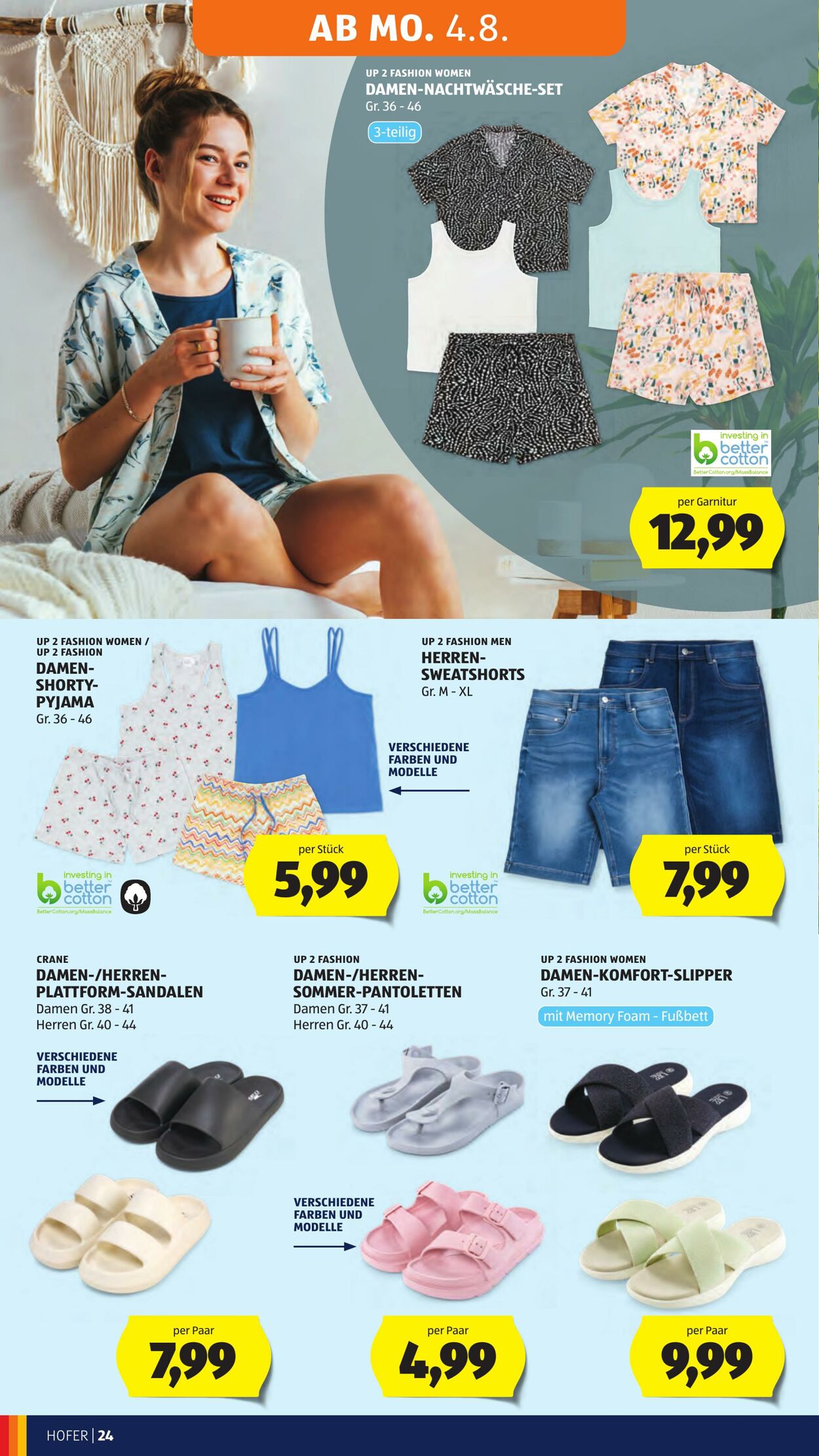 Prospekt Hofer 01.08.2025 - 07.08.2025