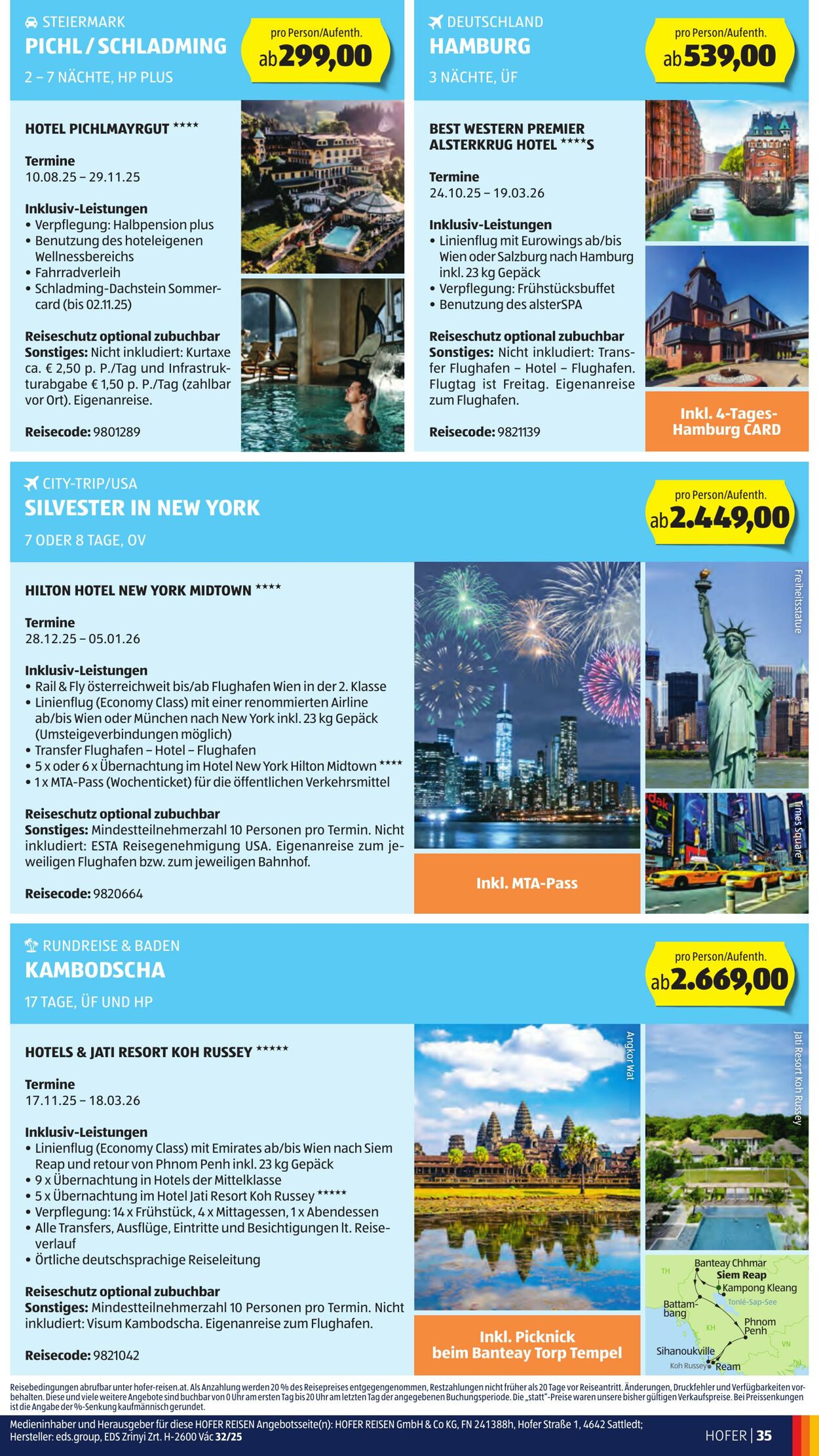 Prospekt Hofer 01.08.2025 - 07.08.2025