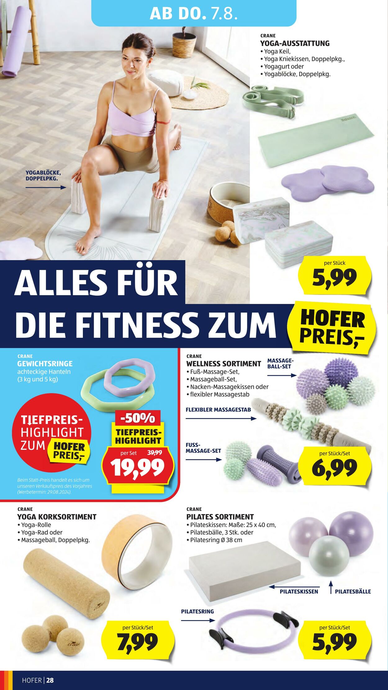 Prospekt Hofer 01.08.2025 - 07.08.2025