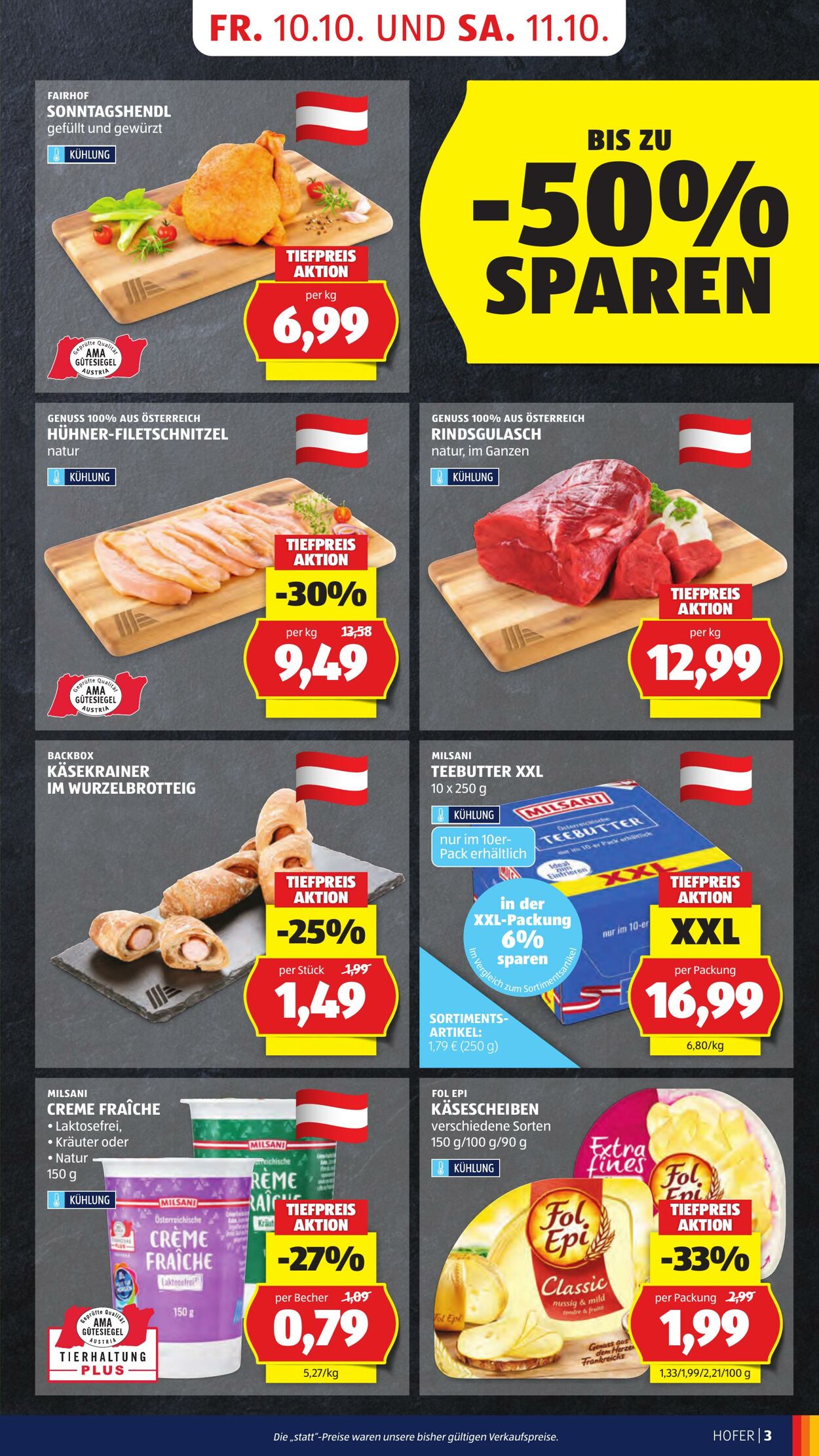 Prospekt Hofer 10.10.2025 - 16.10.2025