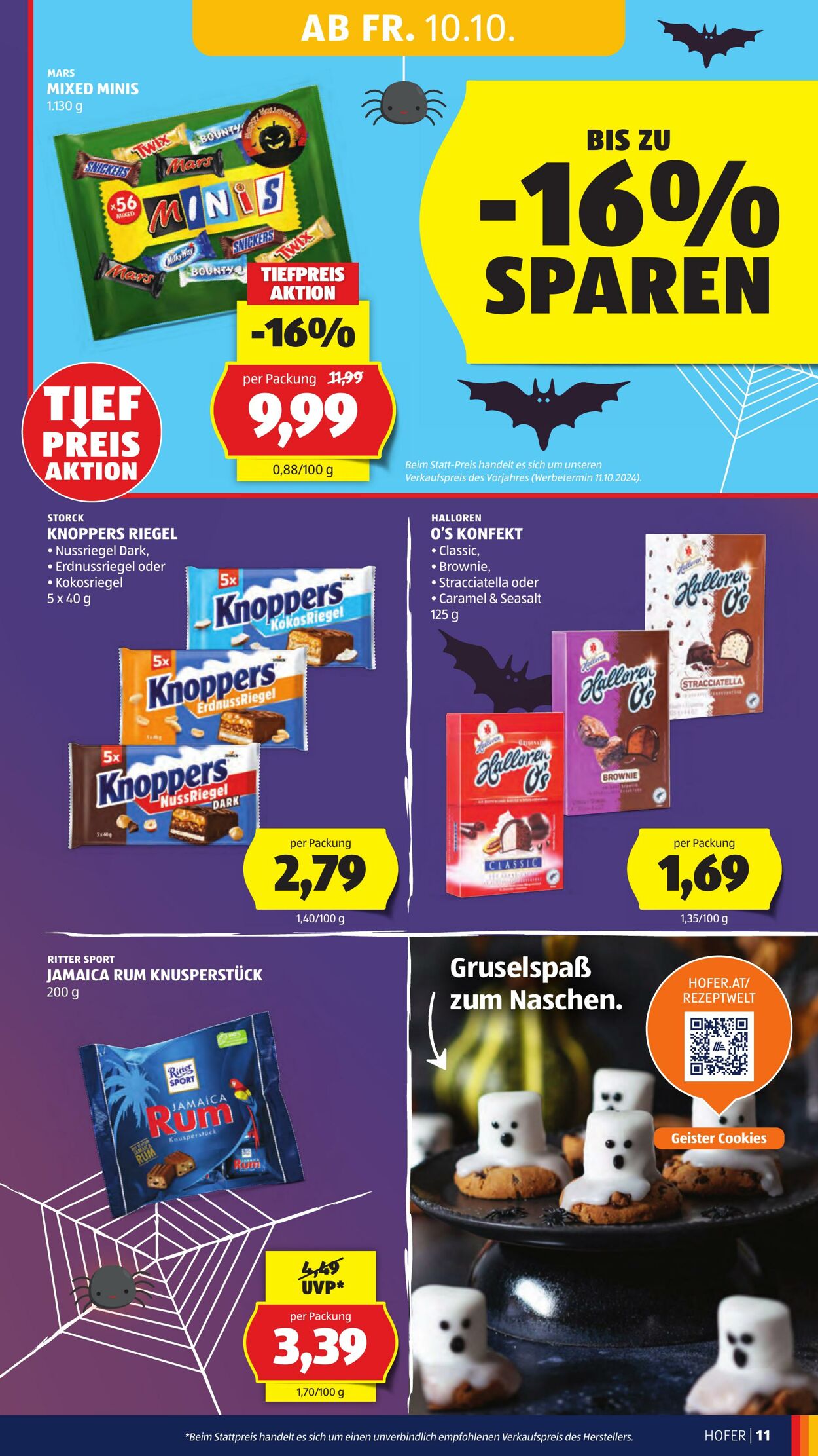 Prospekt Hofer 10.10.2025 - 16.10.2025