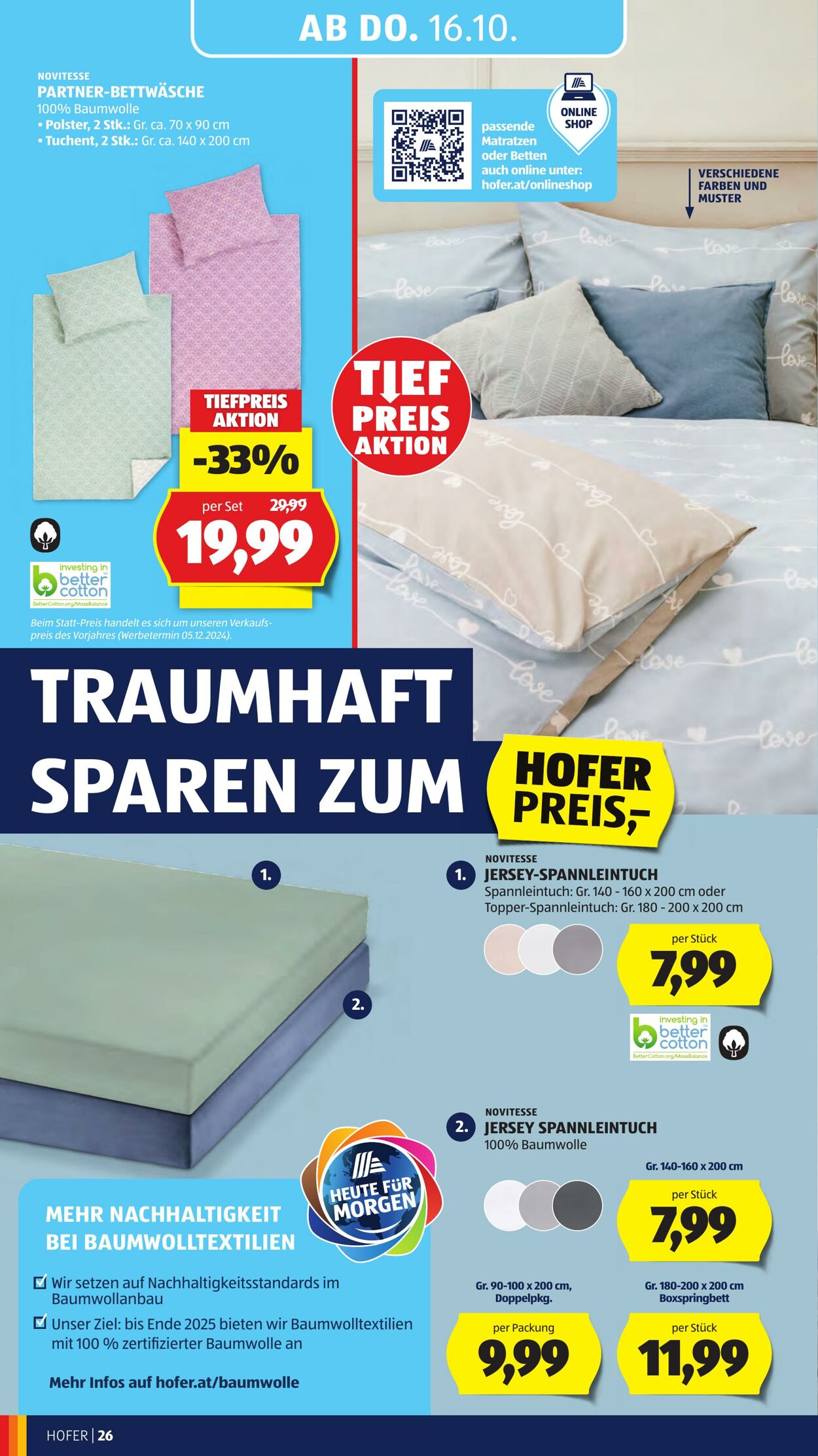 Prospekt Hofer 10.10.2025 - 16.10.2025