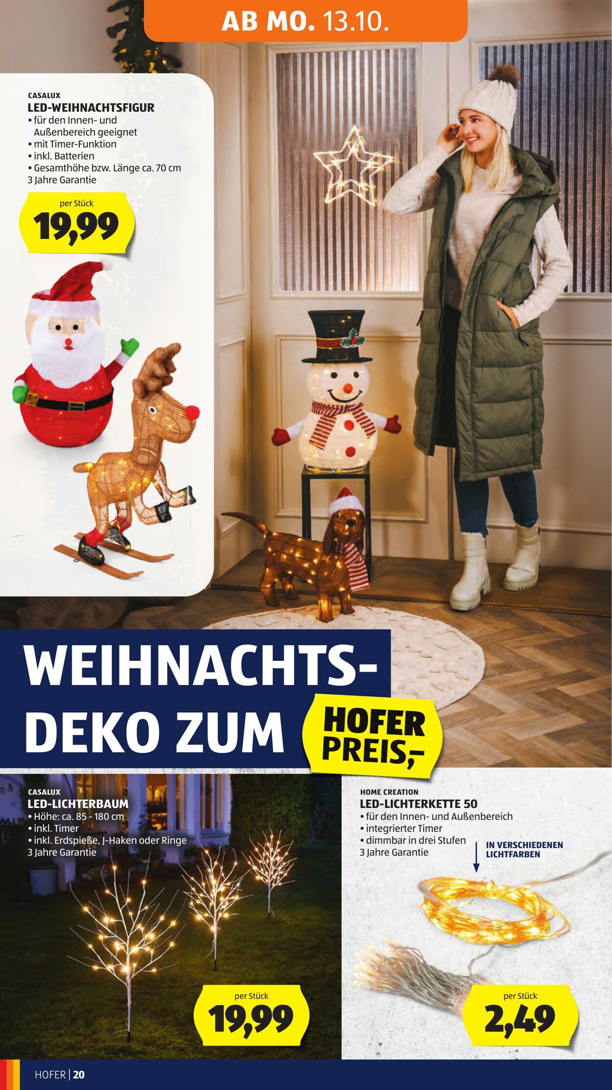 Prospekt Hofer 10.10.2025 - 16.10.2025