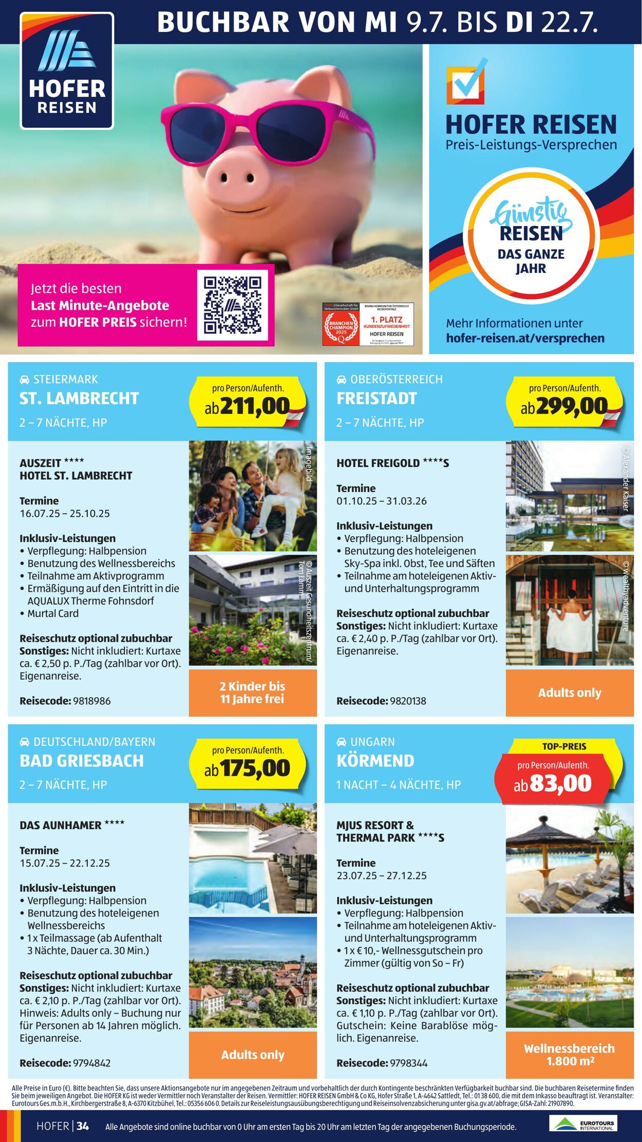 Prospekt Hofer 11.07.2025 - 17.07.2025