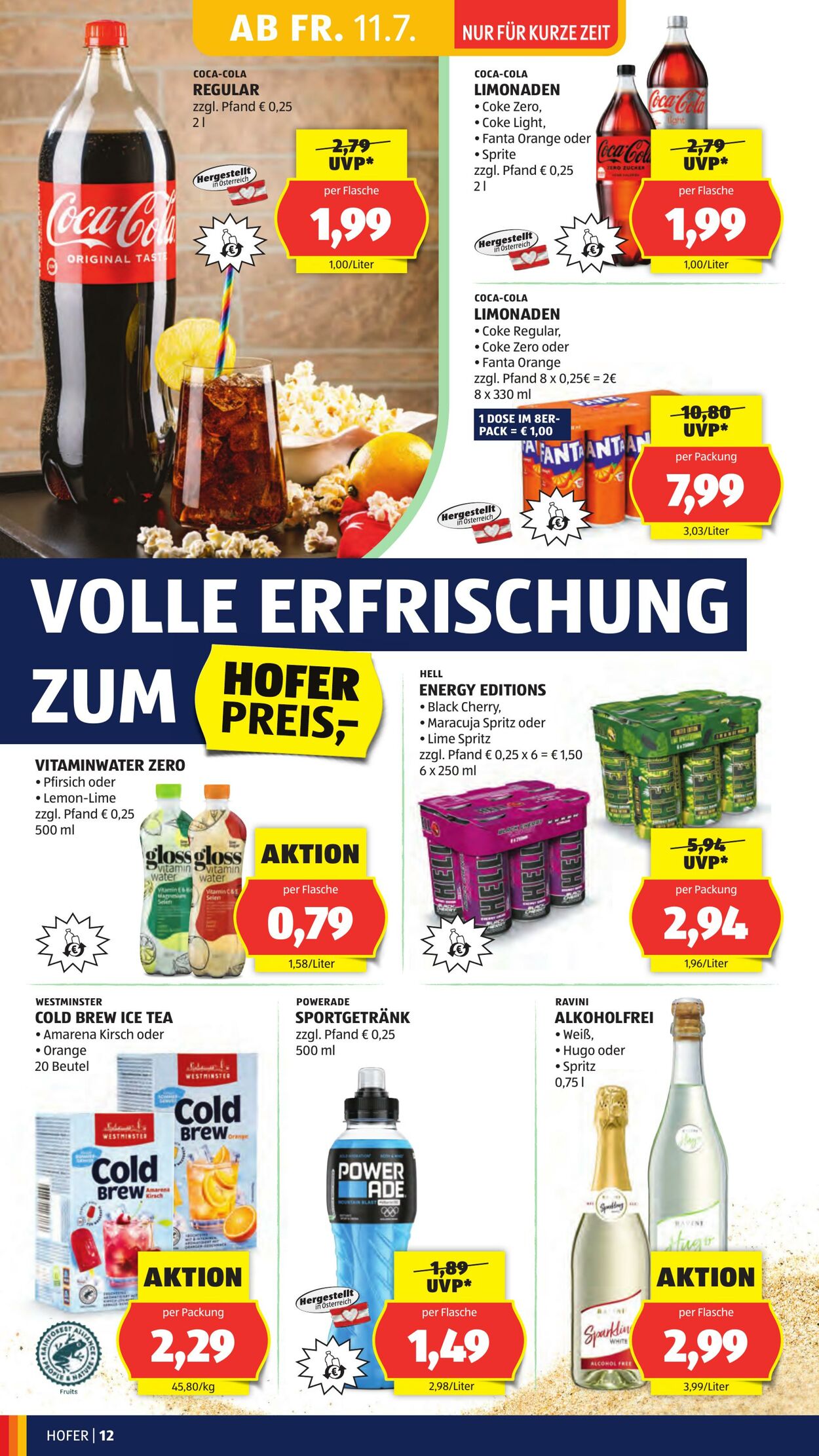 Prospekt Hofer 11.07.2025 - 17.07.2025