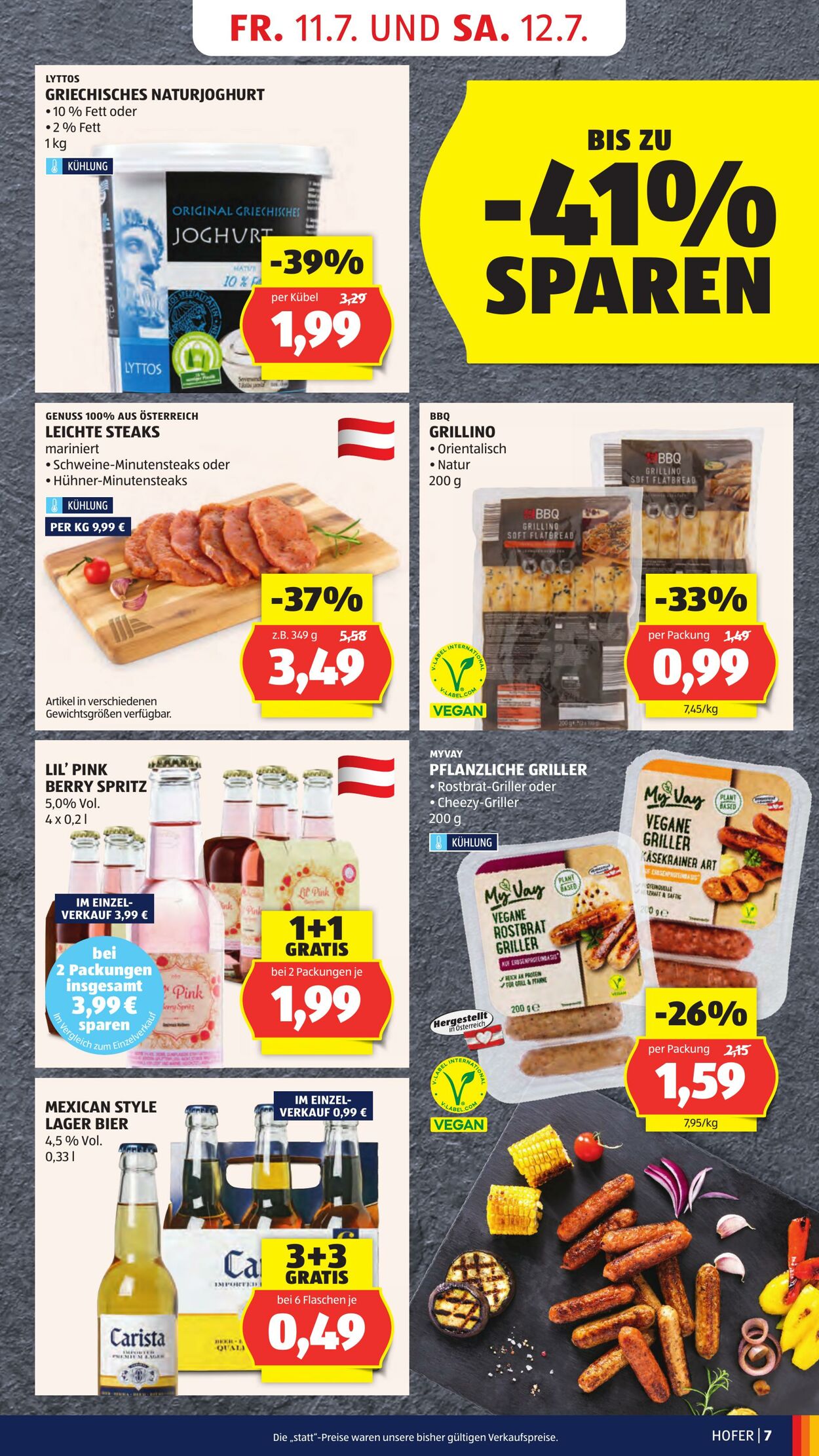 Prospekt Hofer 11.07.2025 - 17.07.2025
