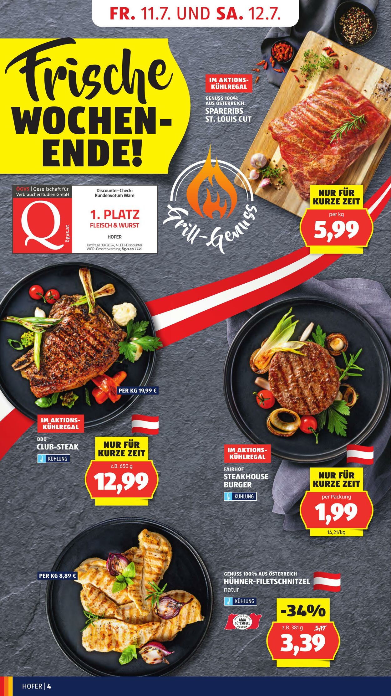 Prospekt Hofer 11.07.2025 - 17.07.2025
