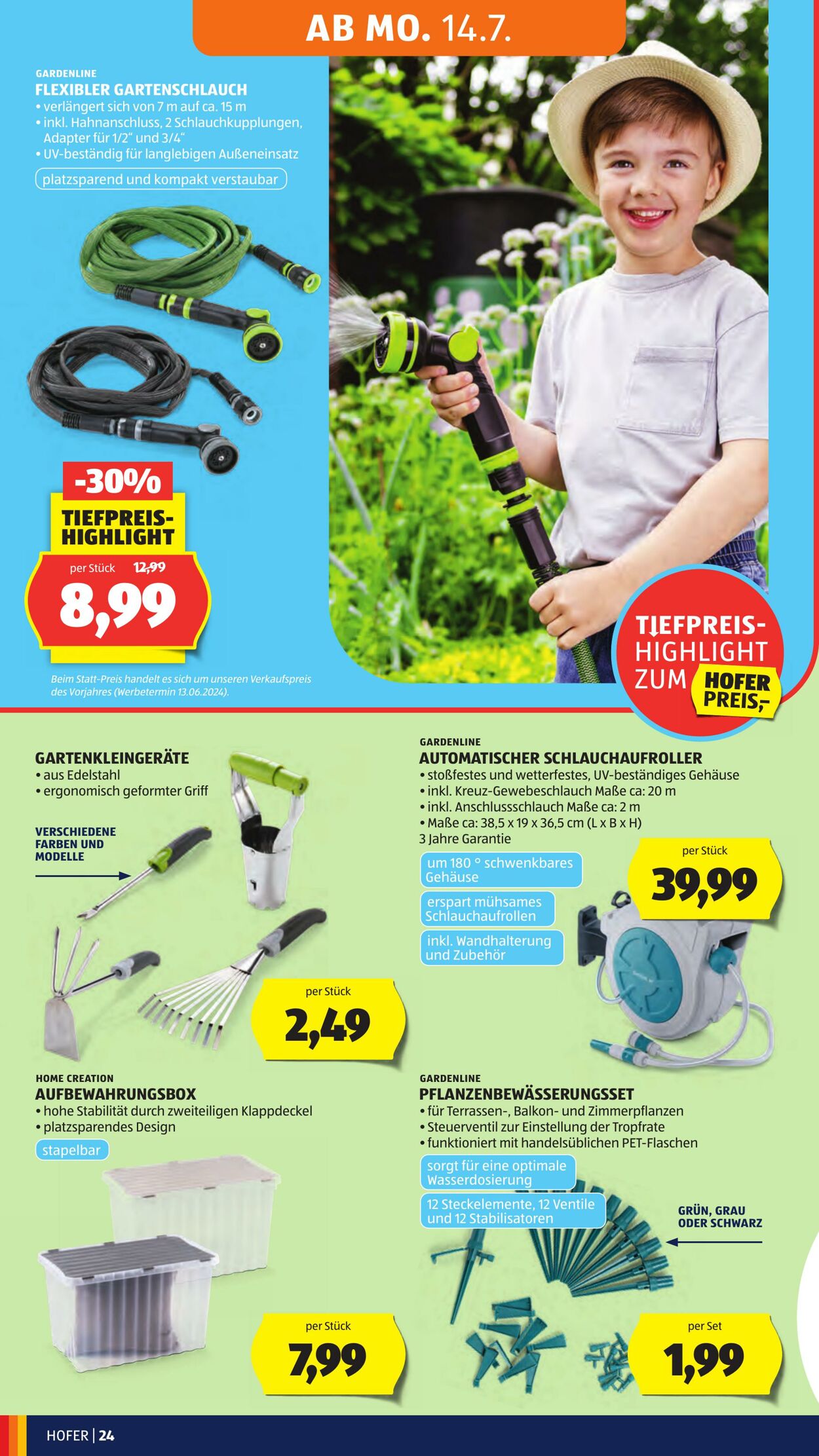 Prospekt Hofer 11.07.2025 - 17.07.2025