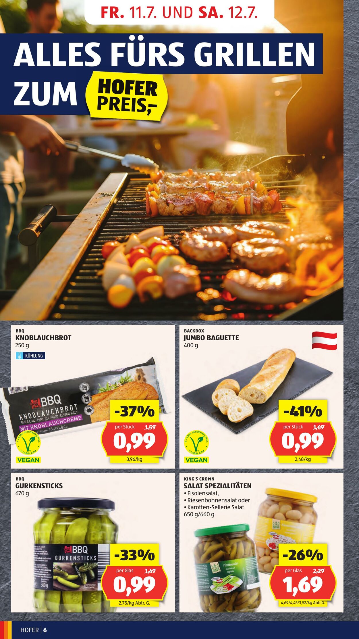 Prospekt Hofer 11.07.2025 - 17.07.2025