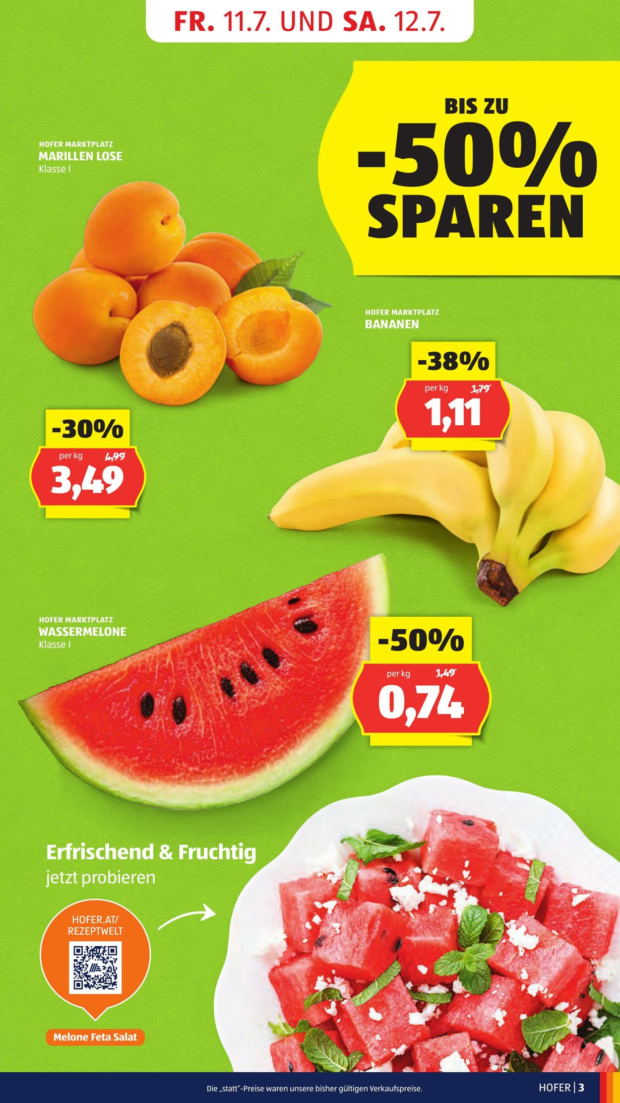 Prospekt Hofer 11.07.2025 - 17.07.2025
