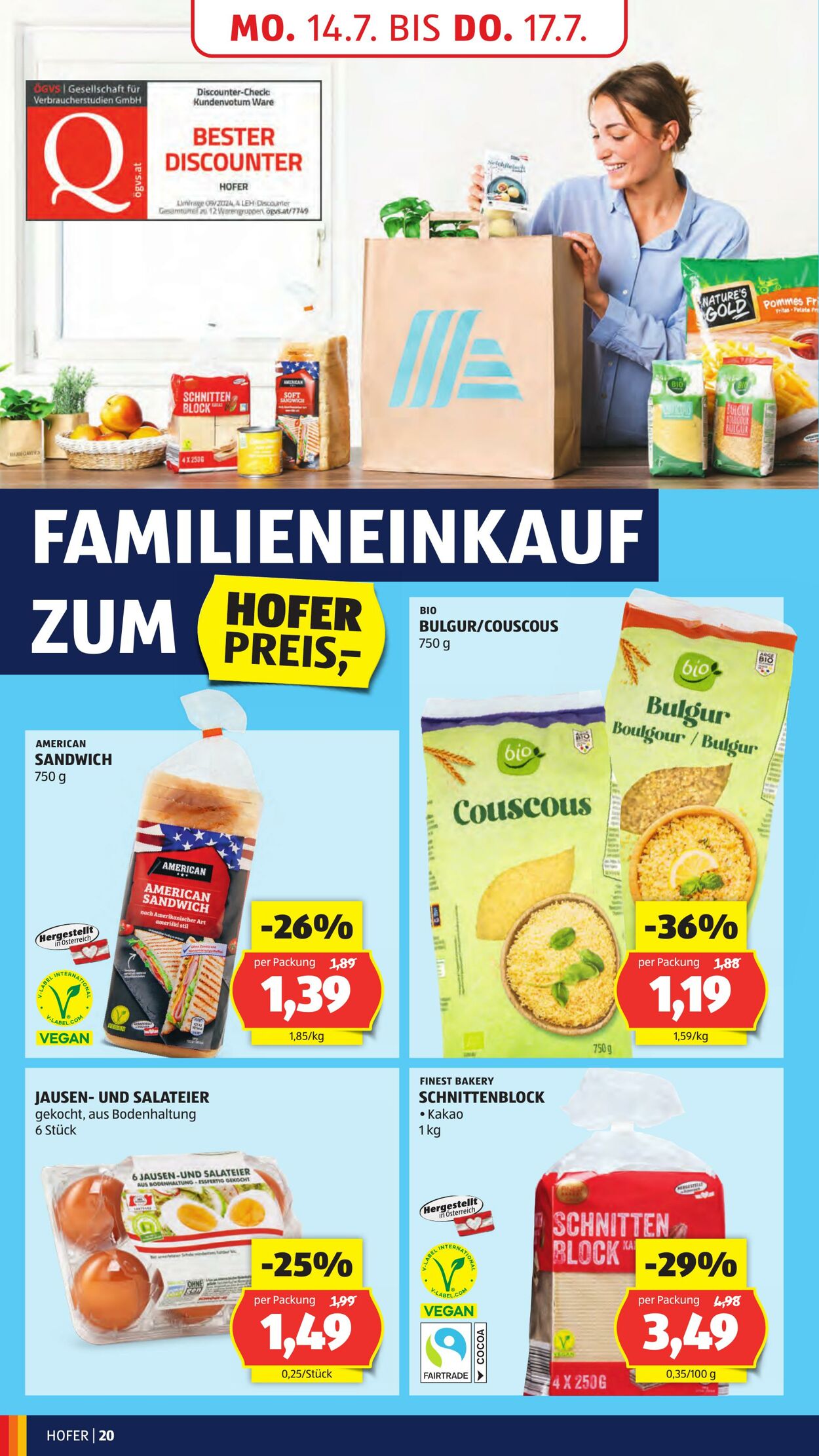 Prospekt Hofer 11.07.2025 - 17.07.2025