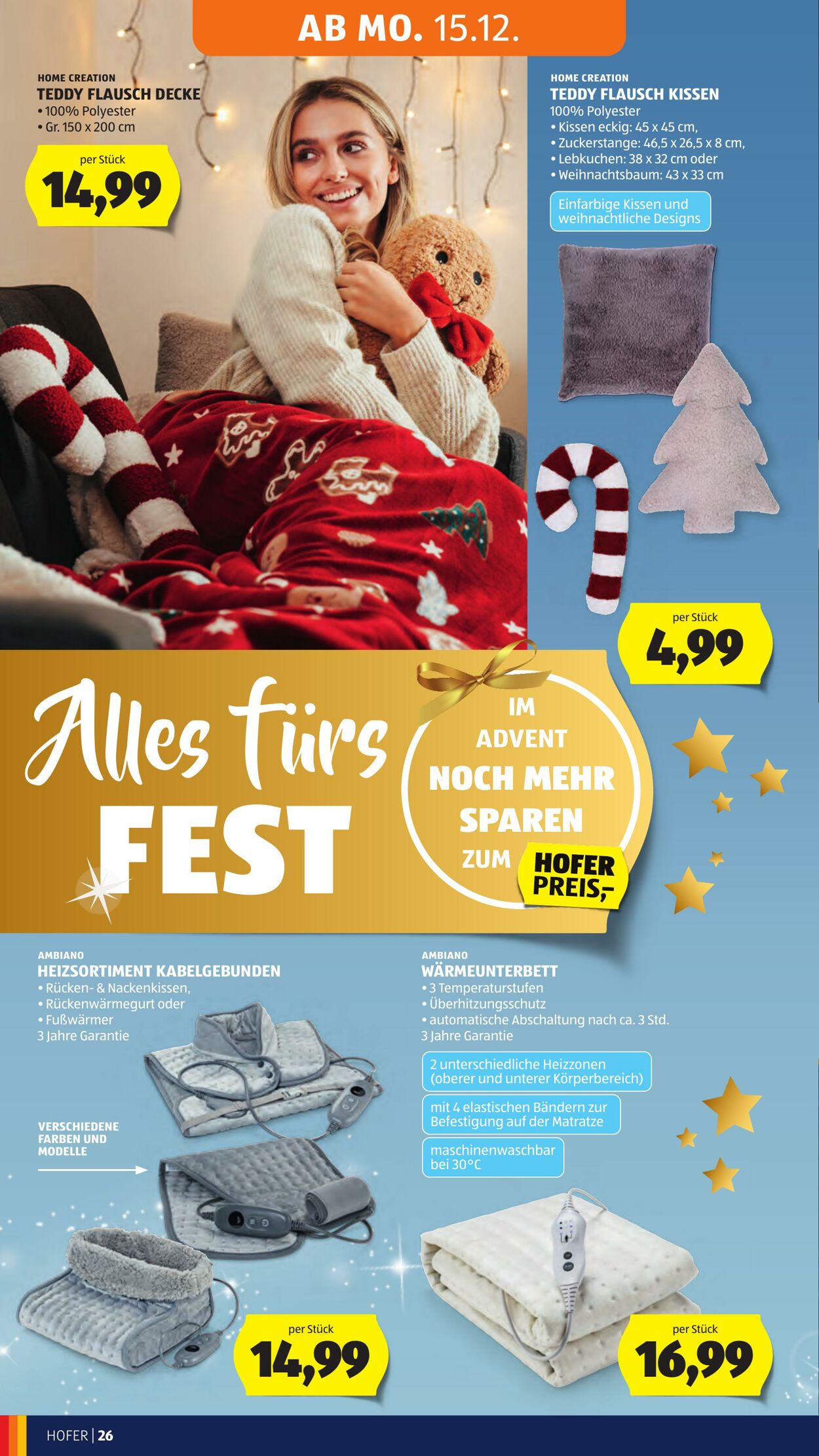 Prospekt Hofer 12.12.2025 - 18.12.2025