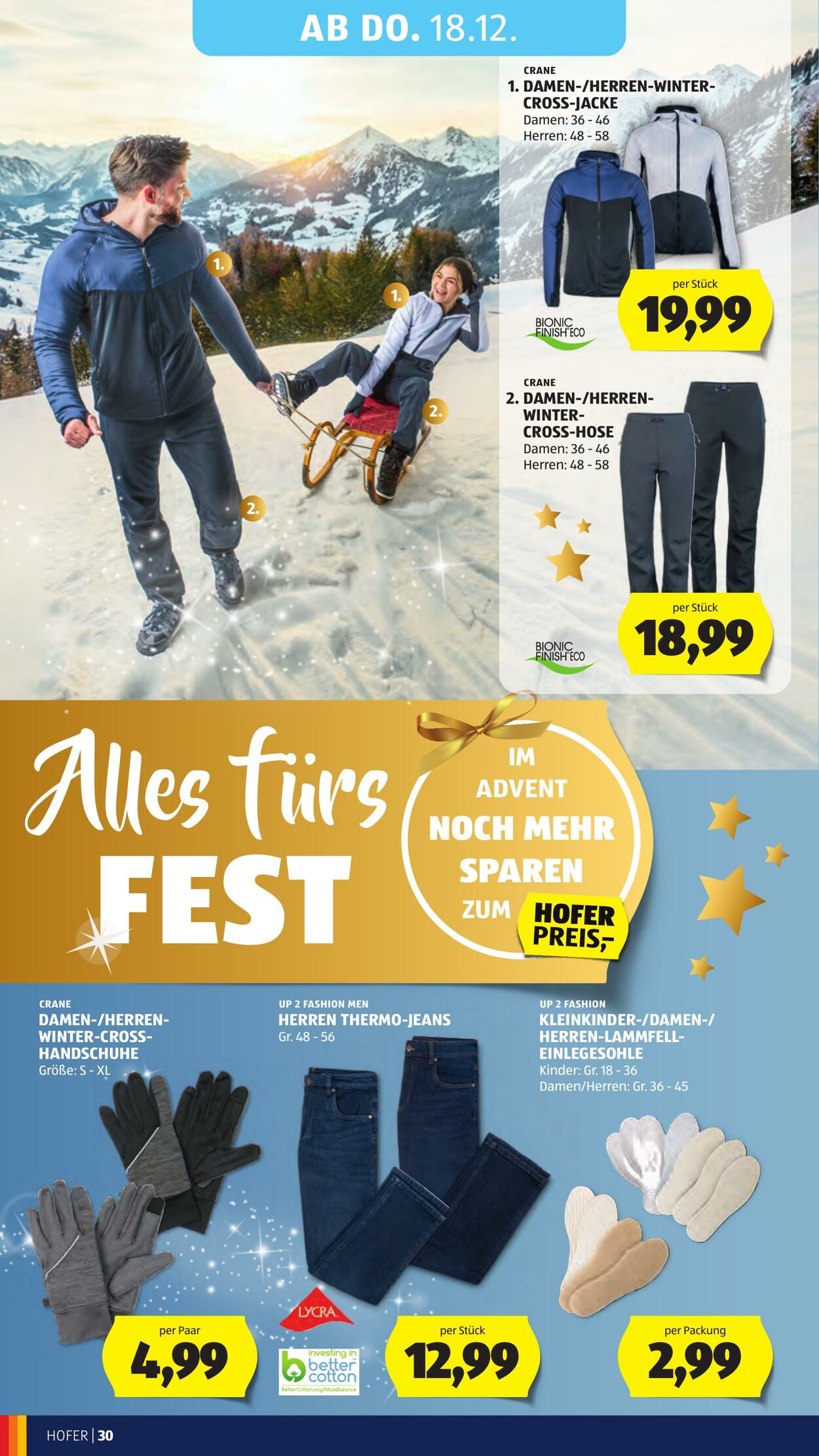 Prospekt Hofer 12.12.2025 - 18.12.2025