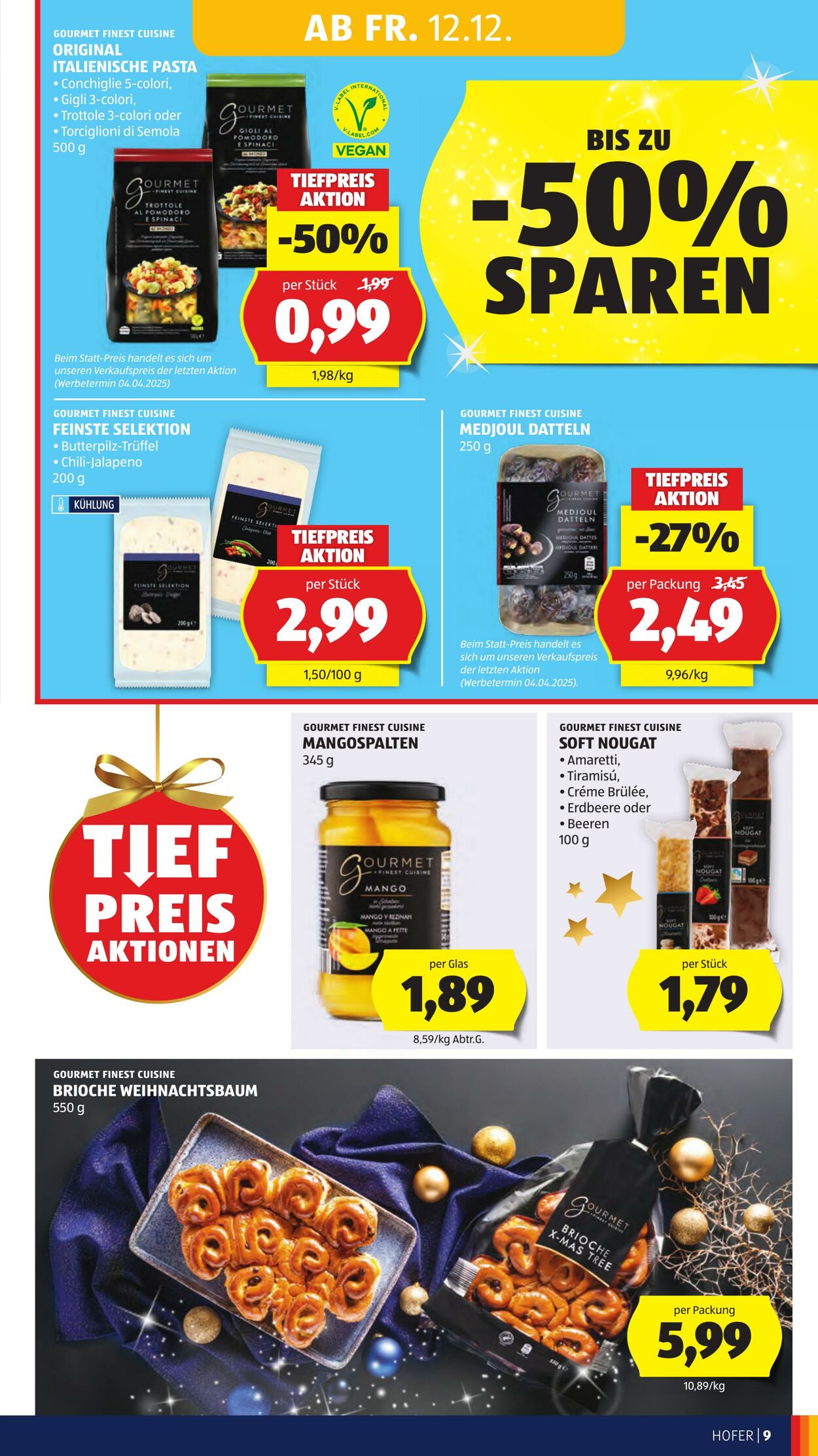 Prospekt Hofer 12.12.2025 - 18.12.2025