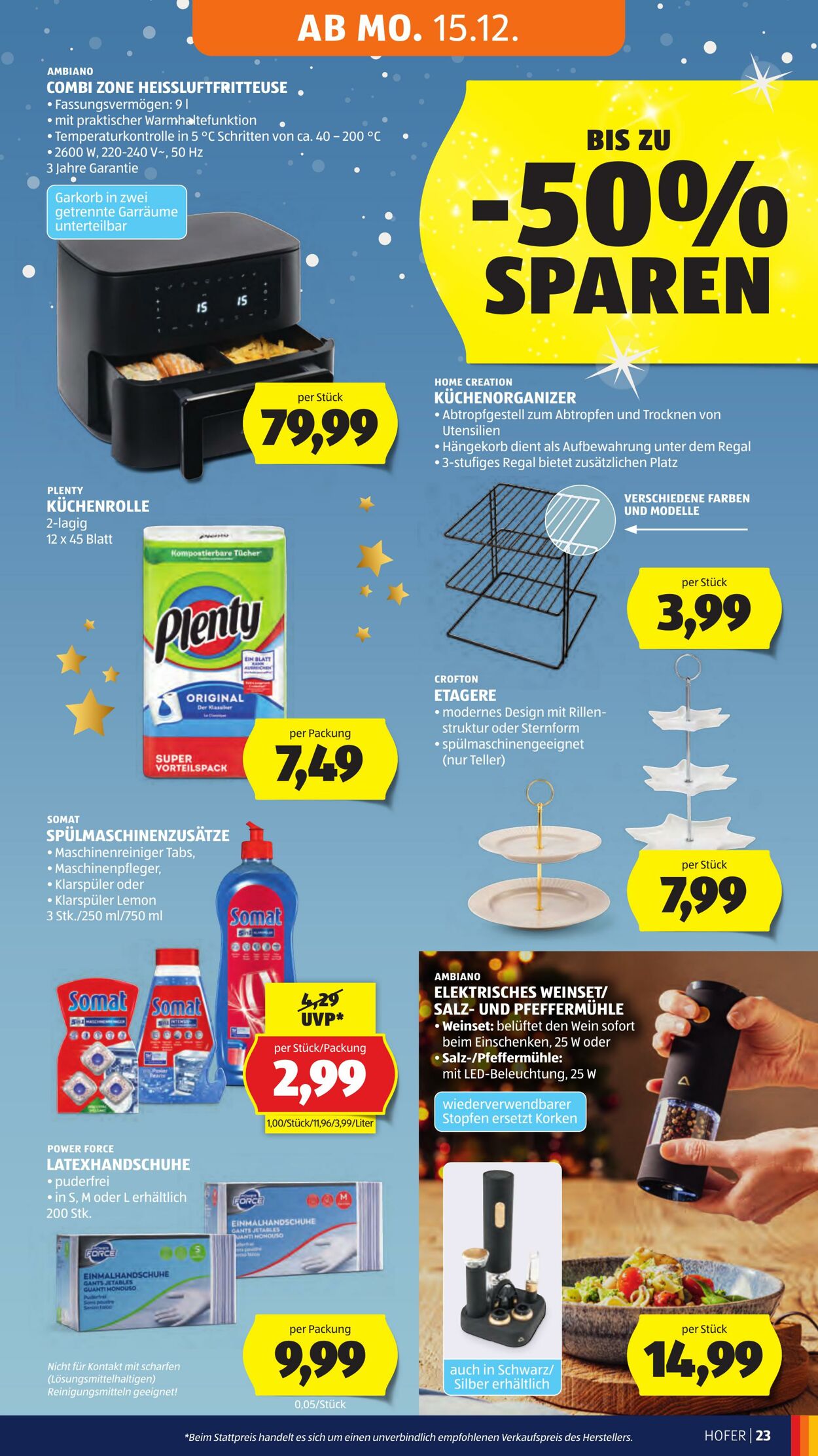 Prospekt Hofer 12.12.2025 - 18.12.2025