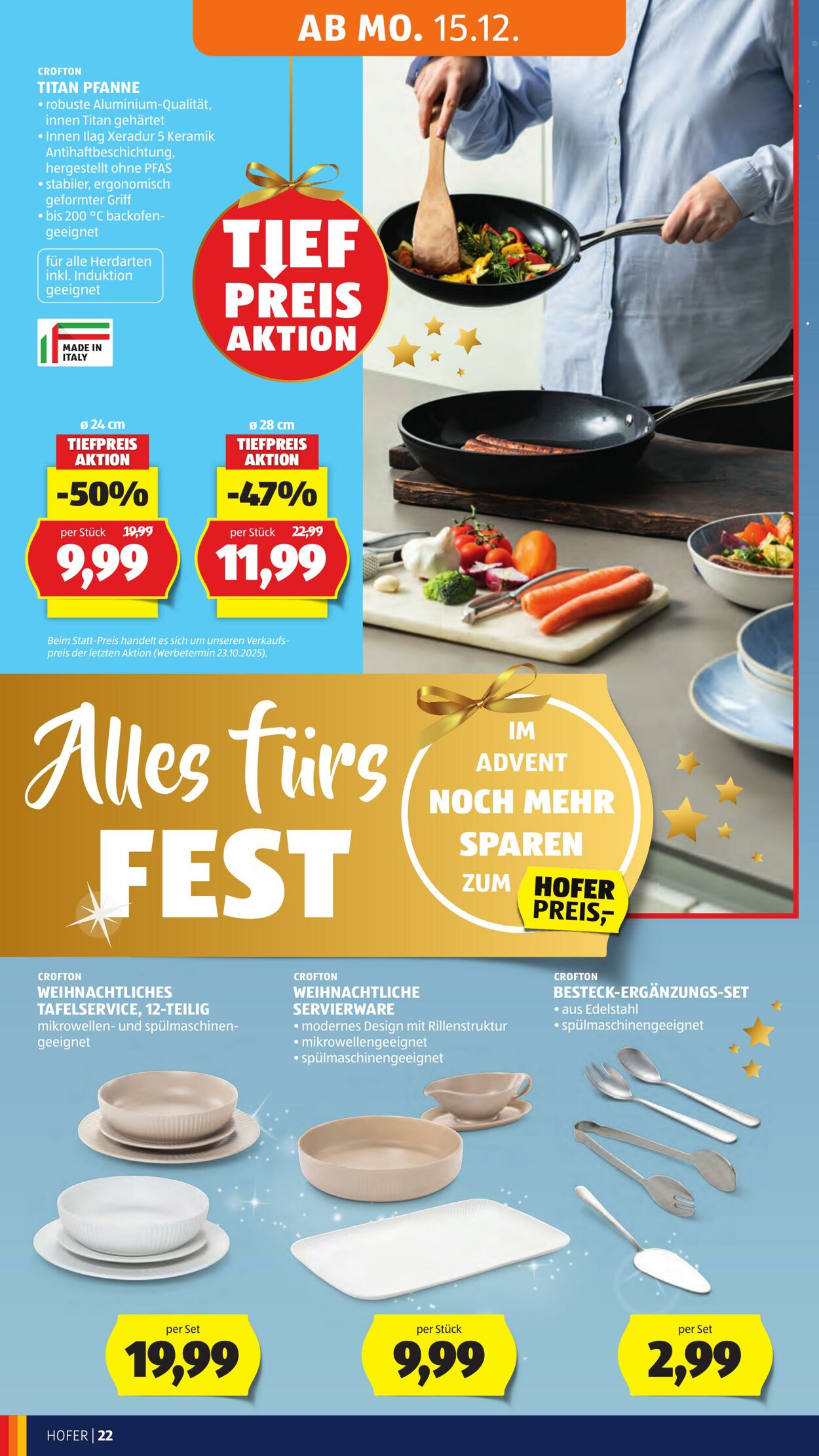 Prospekt Hofer 12.12.2025 - 18.12.2025