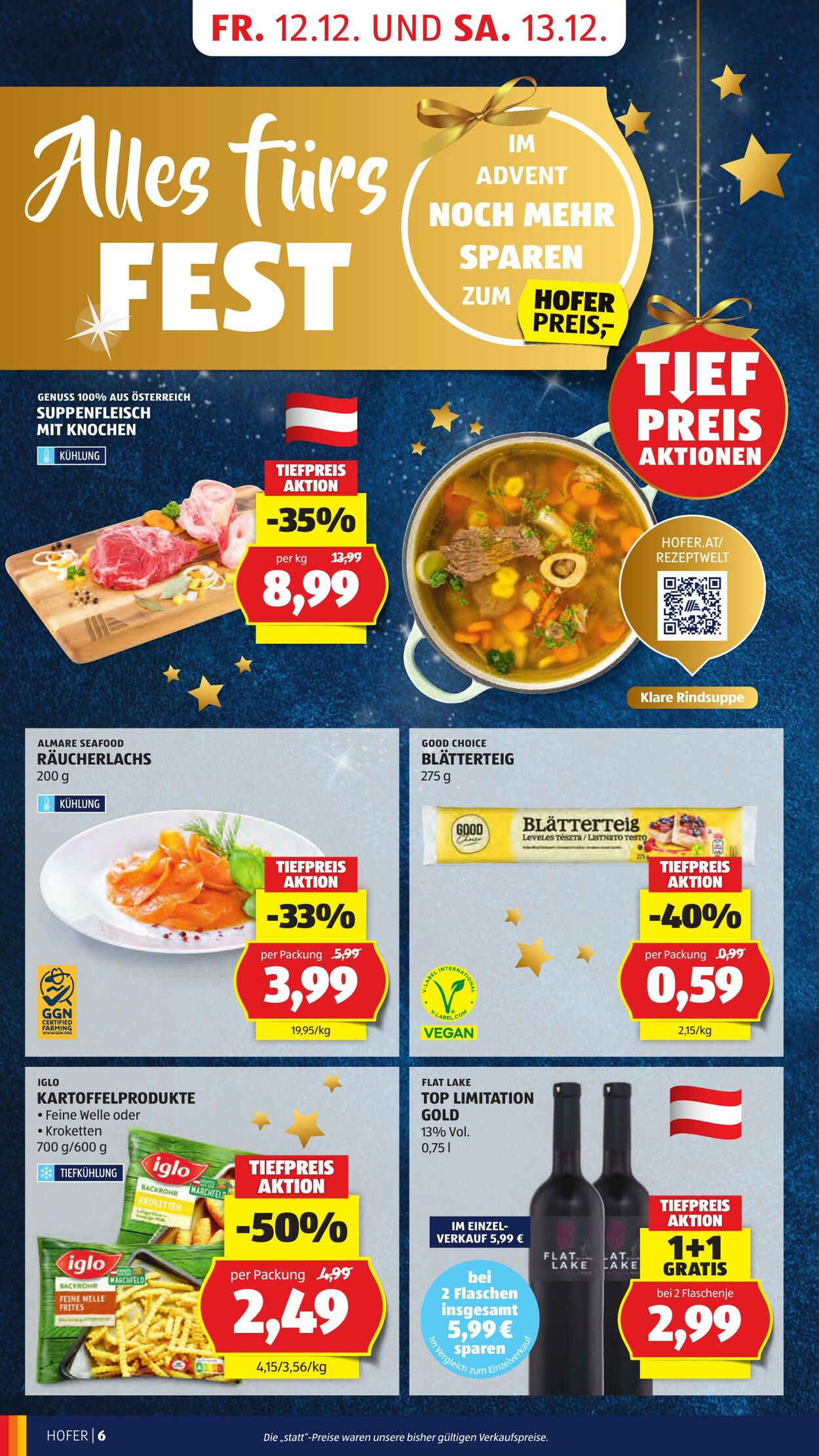 Prospekt Hofer 12.12.2025 - 18.12.2025