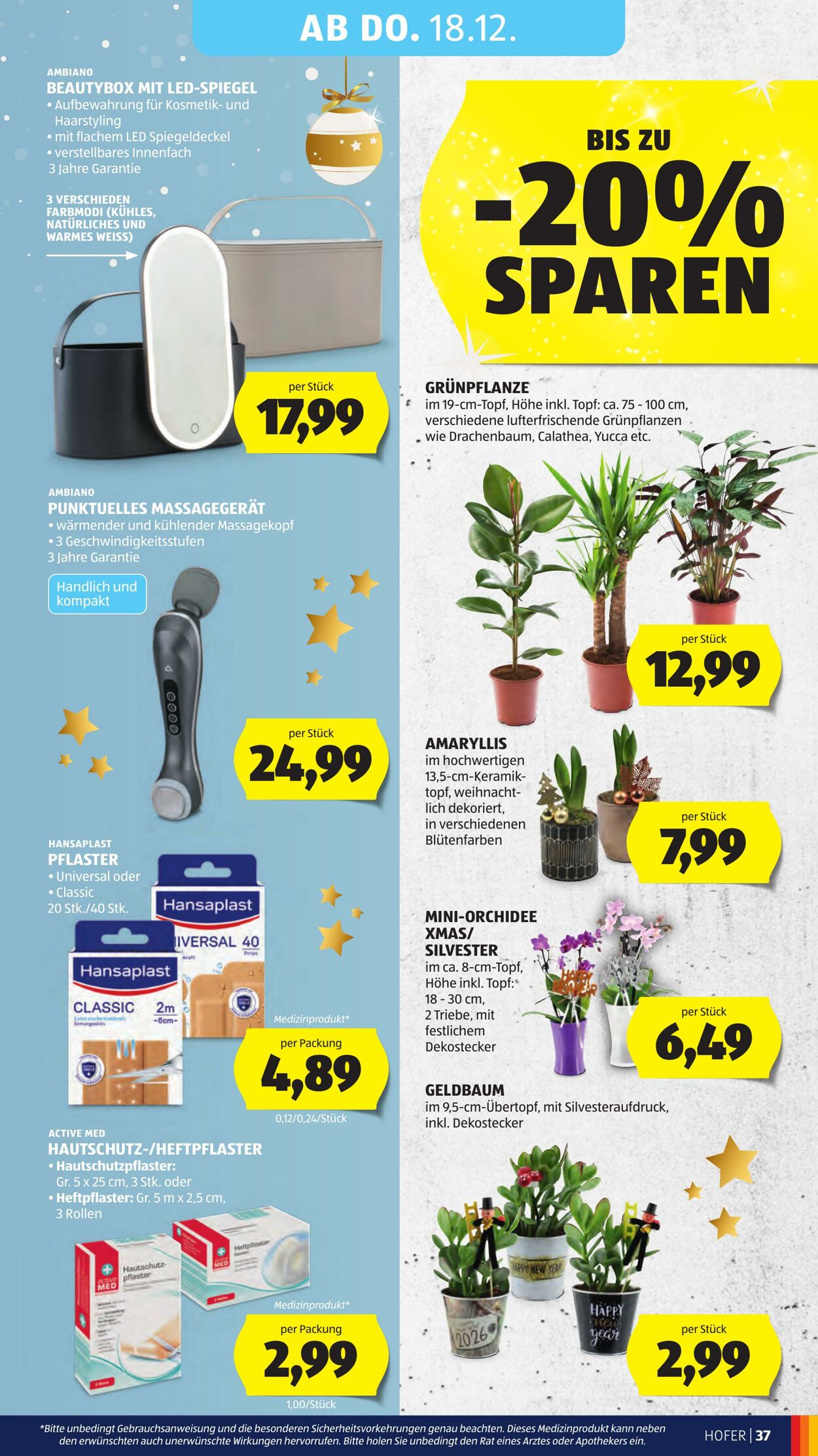 Prospekt Hofer 12.12.2025 - 18.12.2025