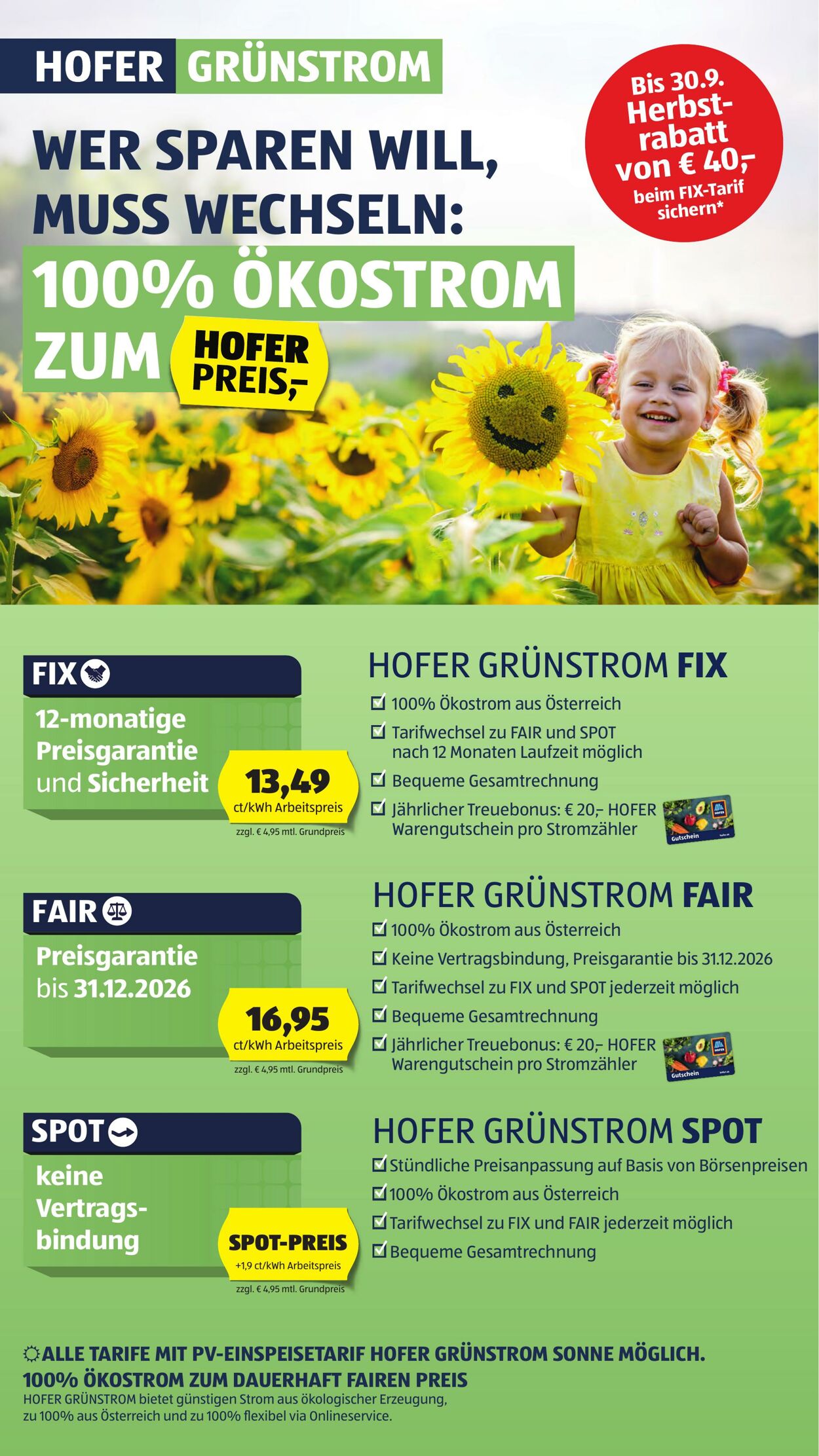Prospekt Hofer 12.09.2025 - 18.09.2025