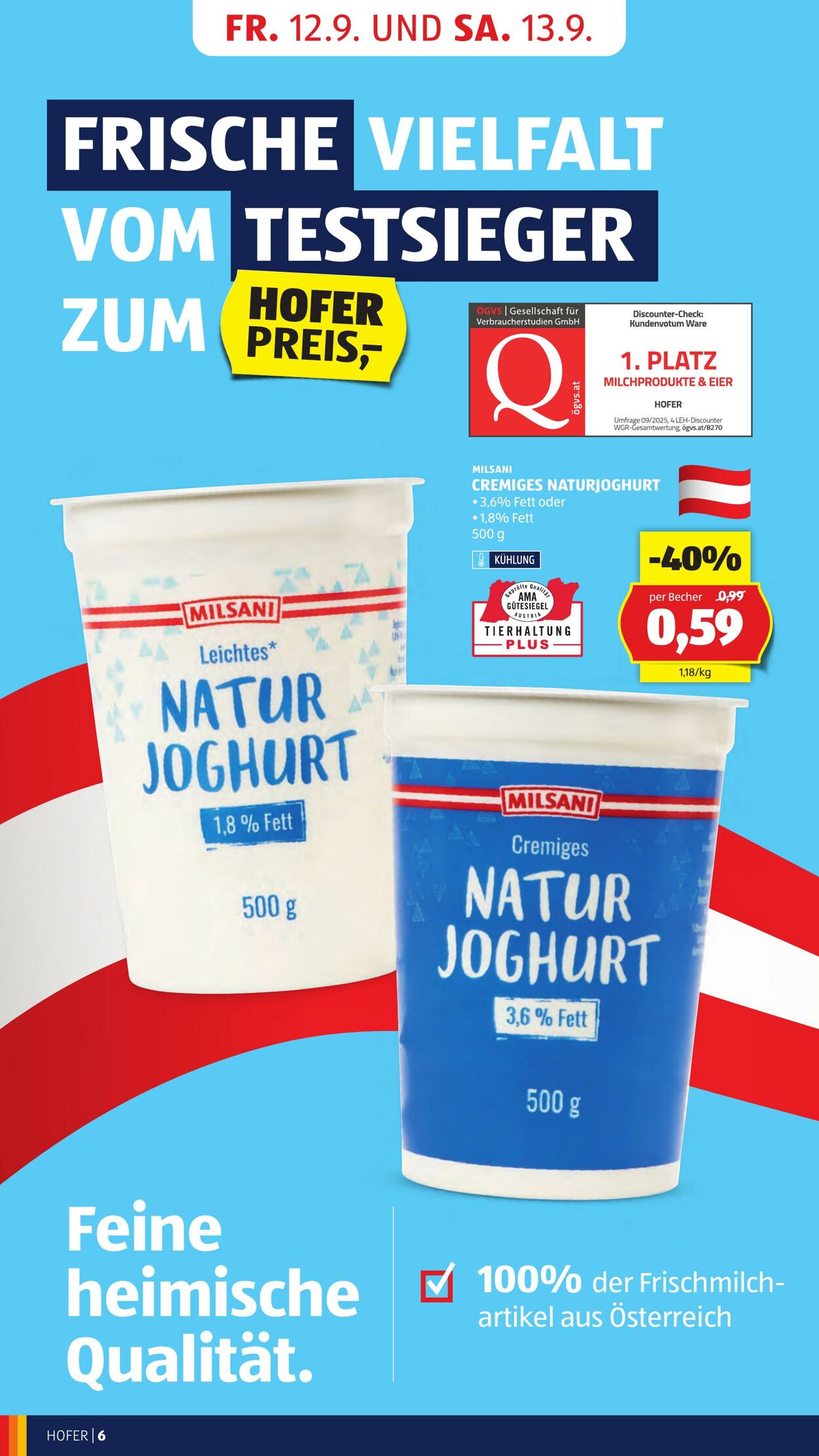 Prospekt Hofer 12.09.2025 - 18.09.2025