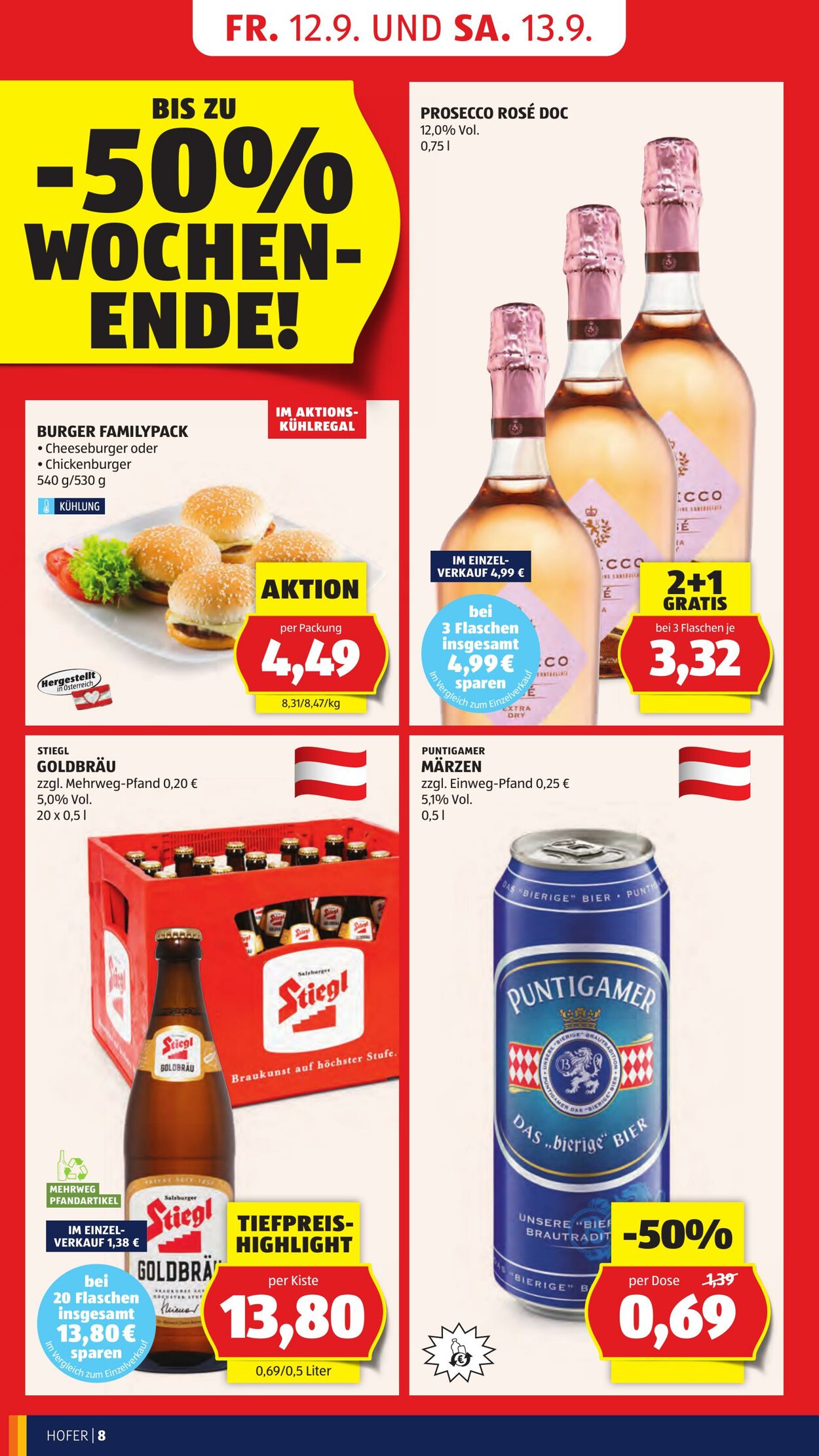 Prospekt Hofer 12.09.2025 - 18.09.2025