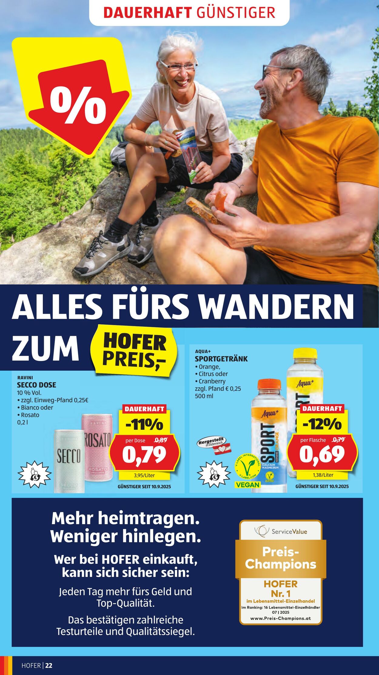Prospekt Hofer 12.09.2025 - 18.09.2025
