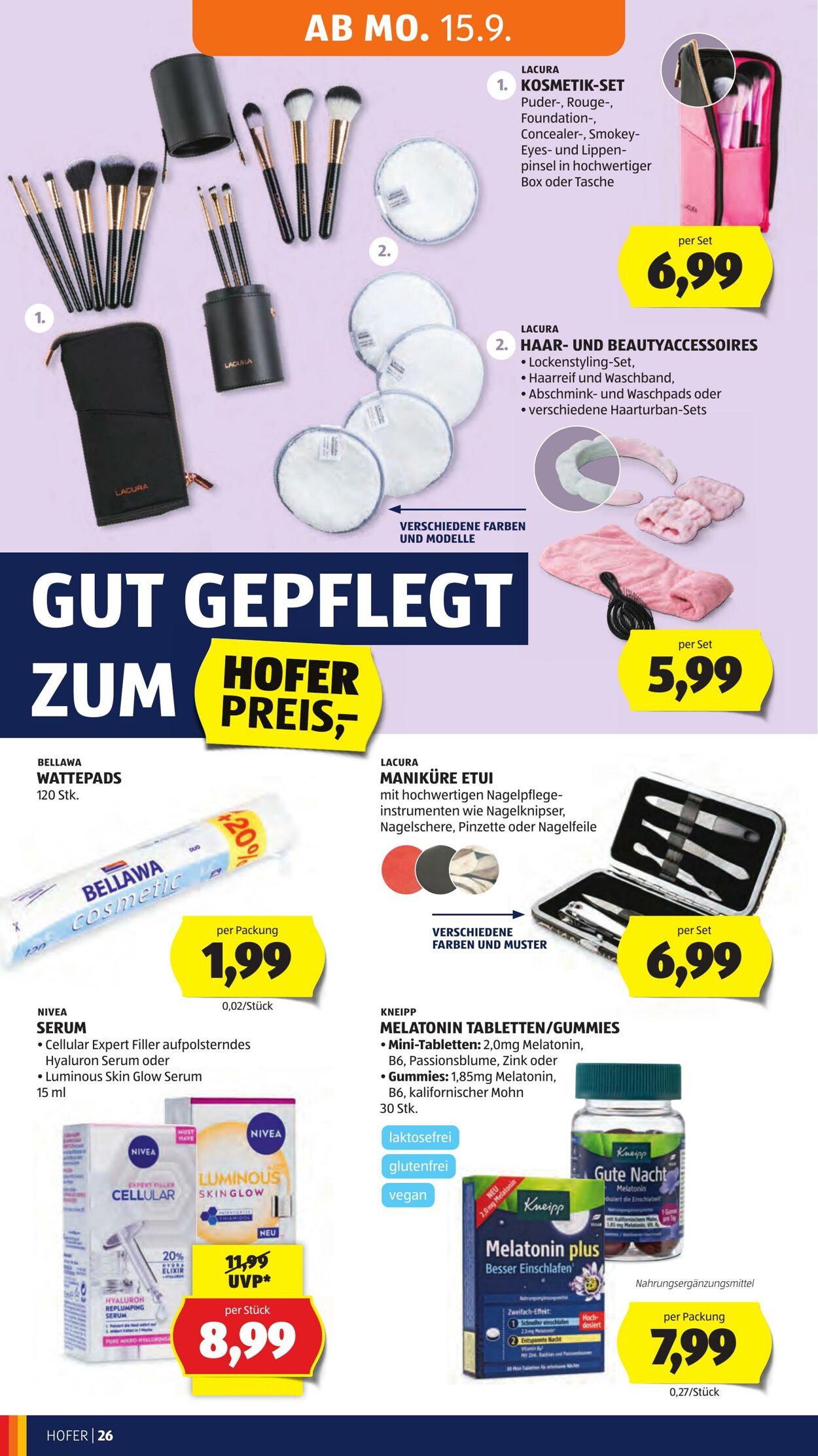 Prospekt Hofer 12.09.2025 - 18.09.2025