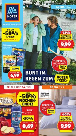 Prospekt Hofer 12.09.2025 - 18.09.2025